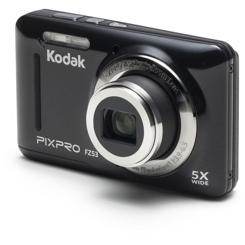 Kodak Friendly Zoom FZ53/5x Yakınlaştırma Dijital Fotoğraf Makinesi- Siyah