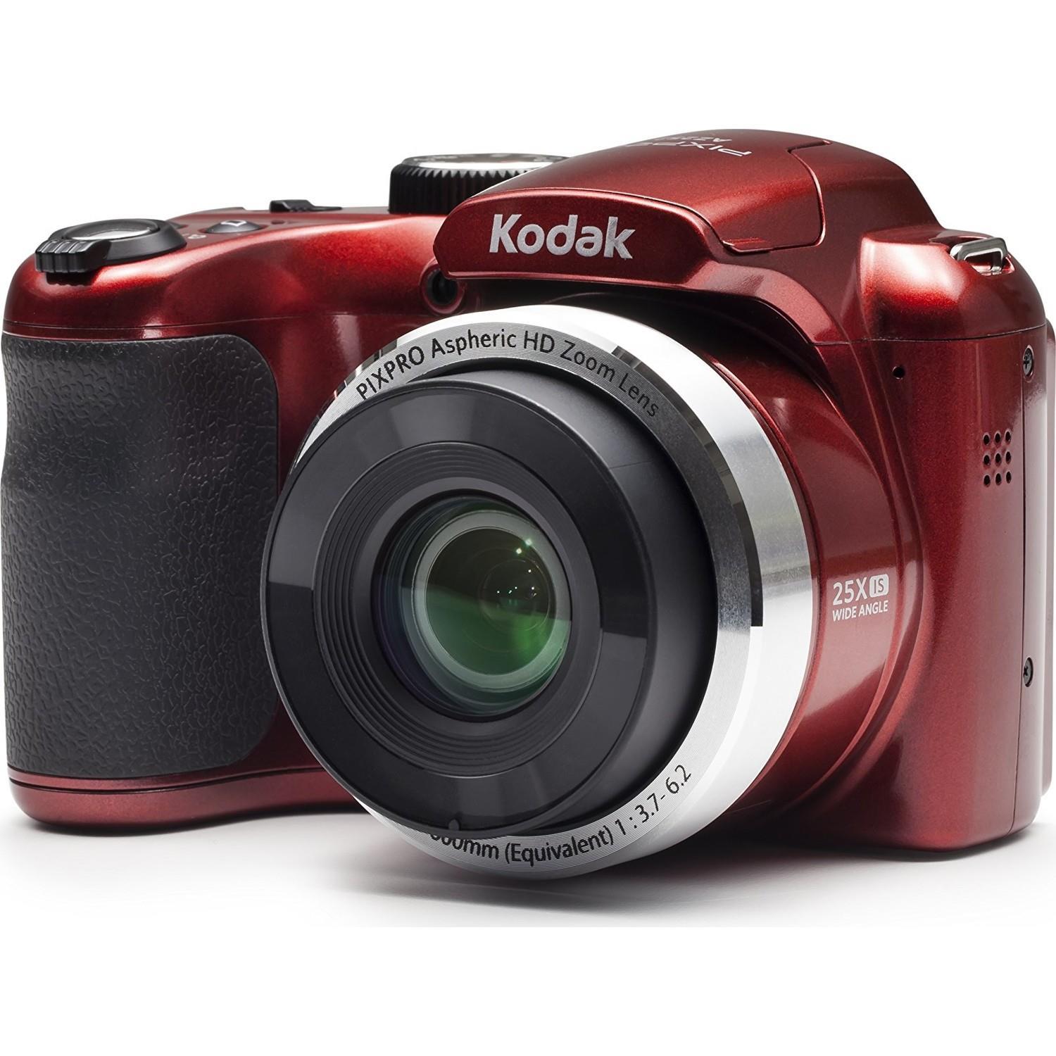 Kodak Astro Zoom AZ252/25x Yakınlaştırma Dijital Fotoğraf Makinesi- Kırmızı