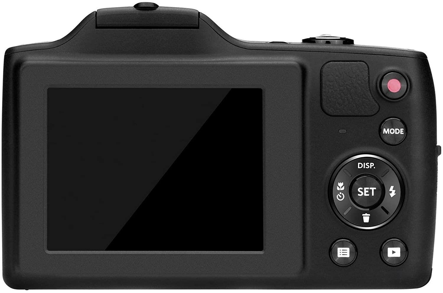 Kodak Friendly Zoom FZ102/10x Yakınlaştırma Dijital Fotoğraf Makinesi- Siyah