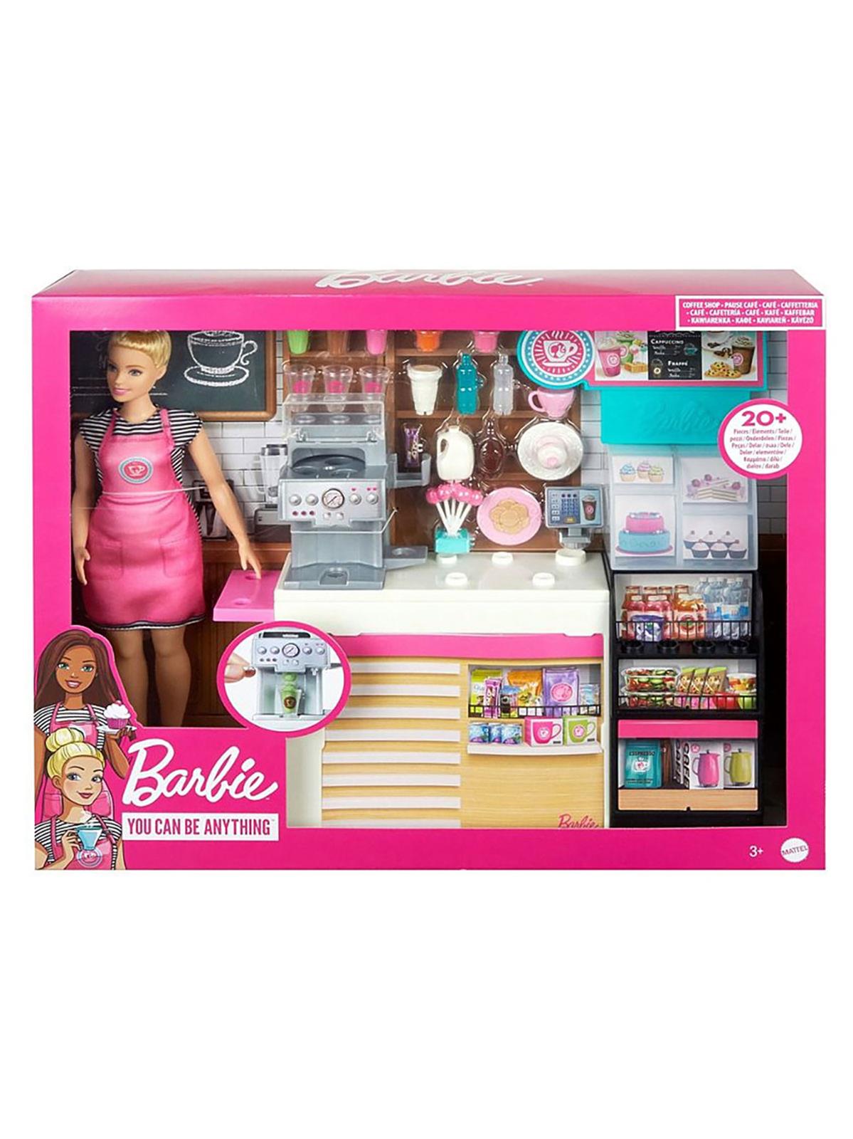 Barbie'nin Kahve Dükkanı Oyun Seti