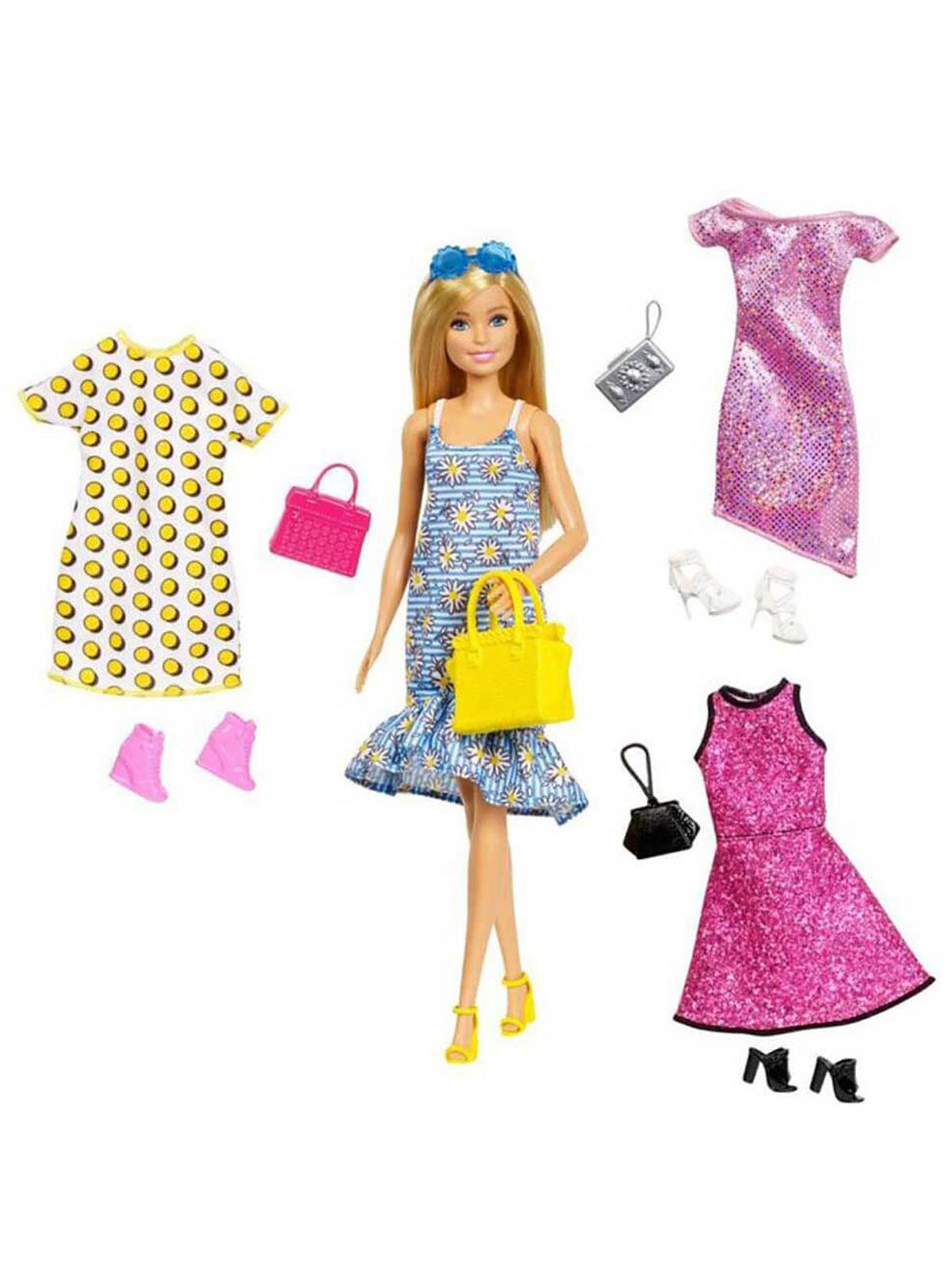 Barbie ve Kıyafet Kombinleri Oyun Seti