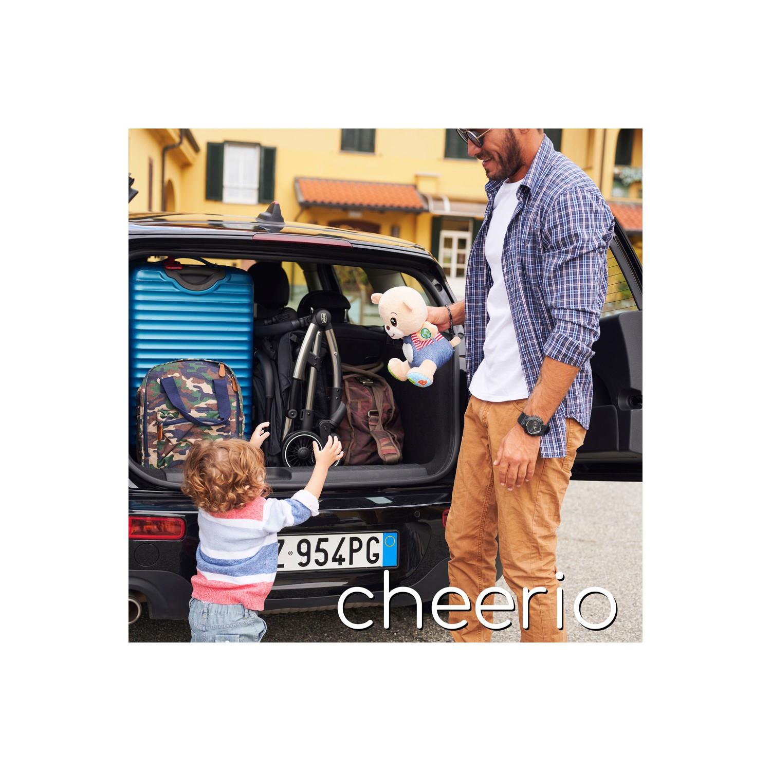 Chicco Cheerio Otomatik Katlanan Bebek Arabası Jet Black