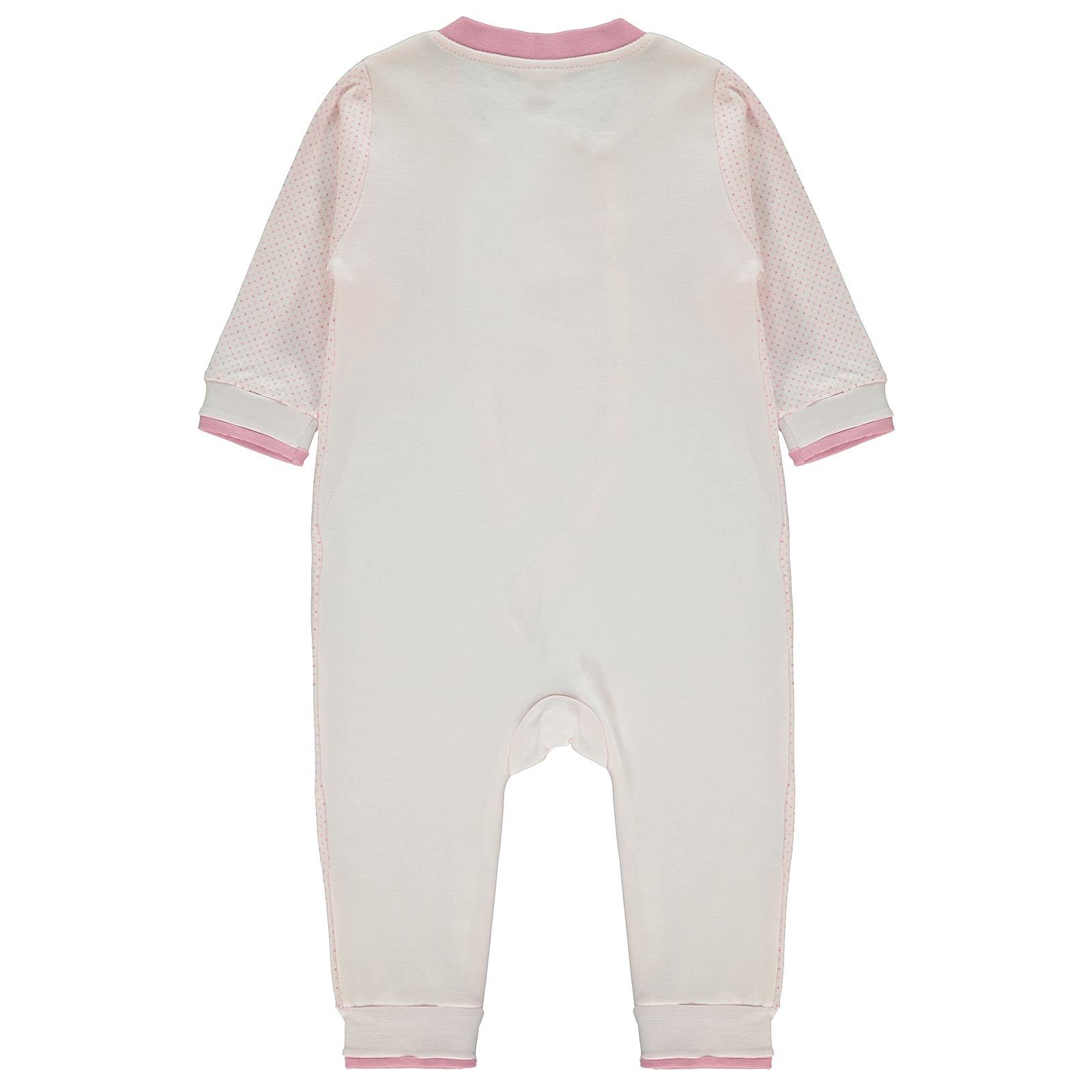 Bugs Bunny Kız Bebek Patiksiz Pijama Takımı 3-9 Ay Pembe