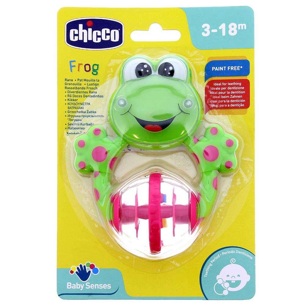 Chicco Komik Kurbağa Çıngırak  Yeşil