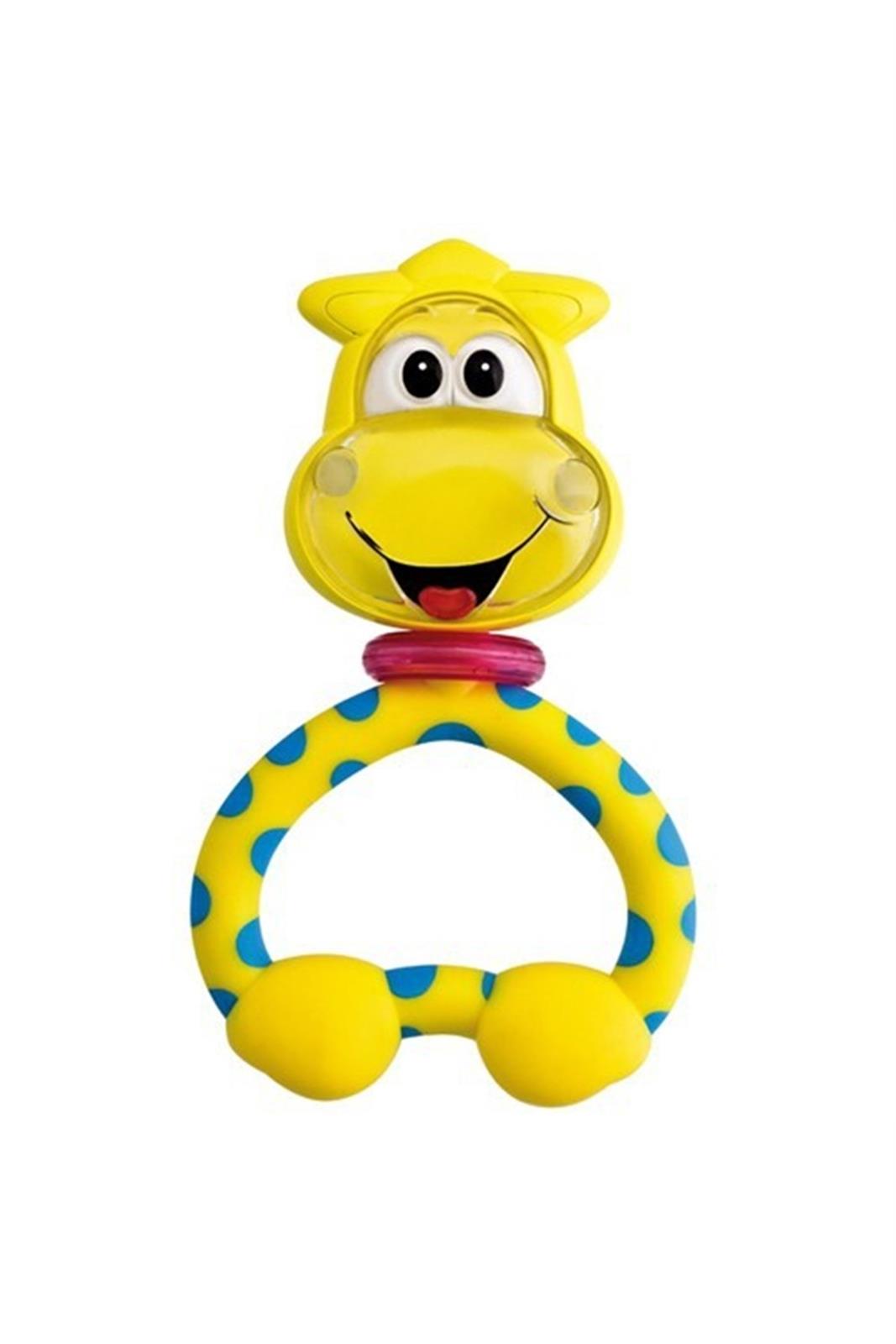 Chicco Komik Zürafa Diş Kaşıyıcı Çıngırak Sarı