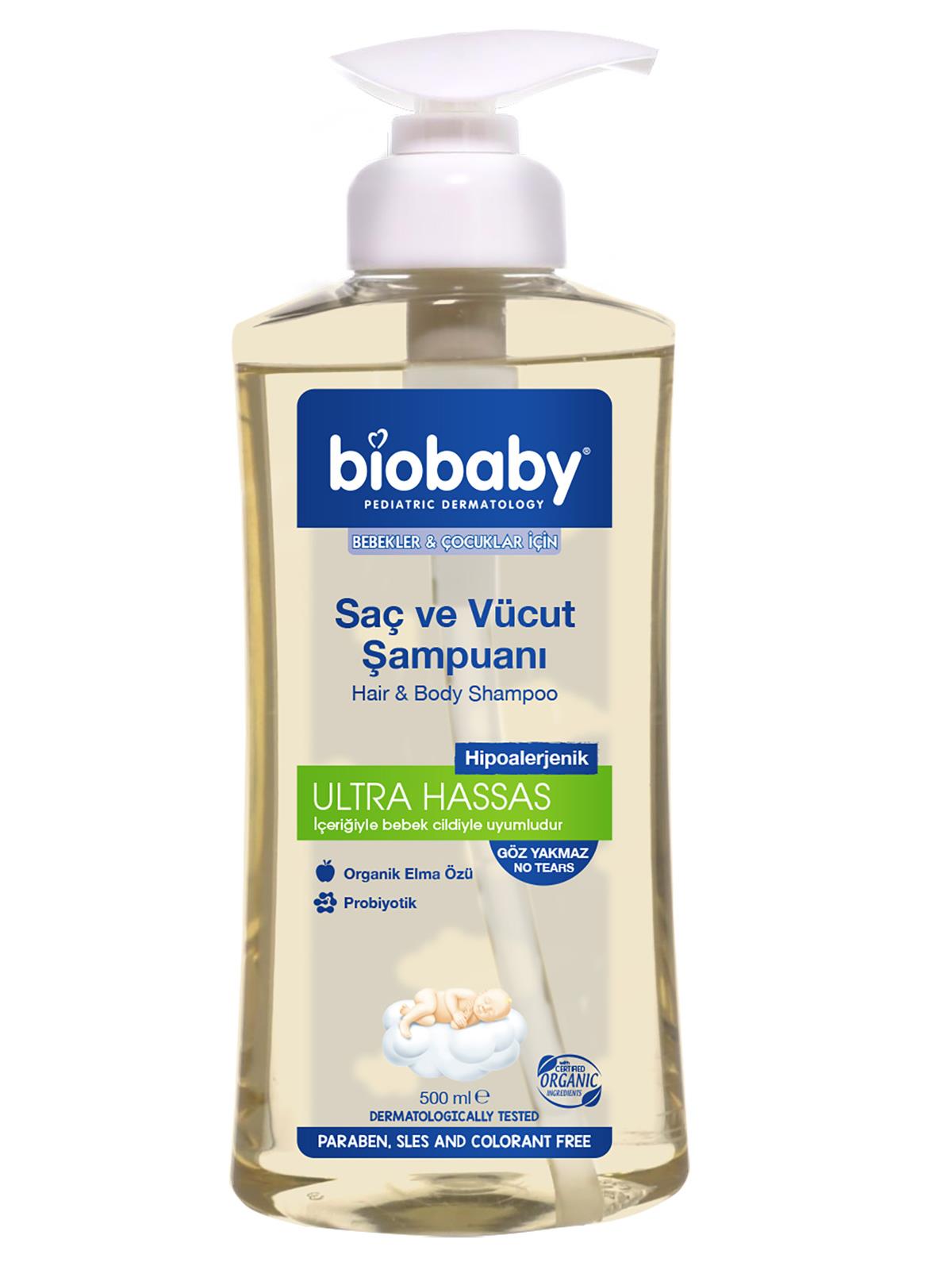 Biobaby Saç Ve Vücut Şampuanı 500 ml