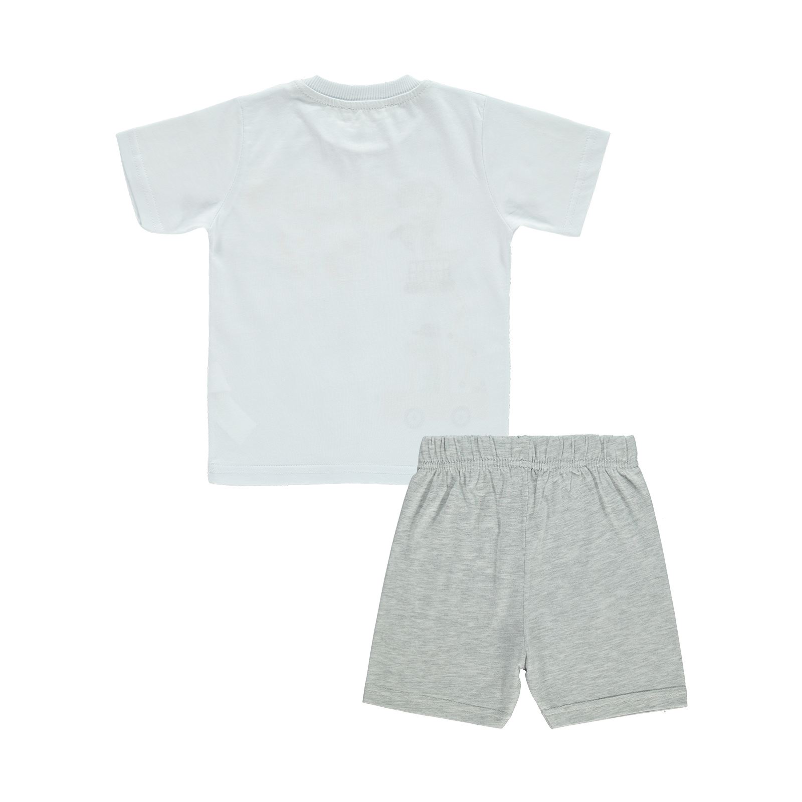 Civil Boys Erkek Çocuk Pijama Takımı 2-5 Yaş Beyaz