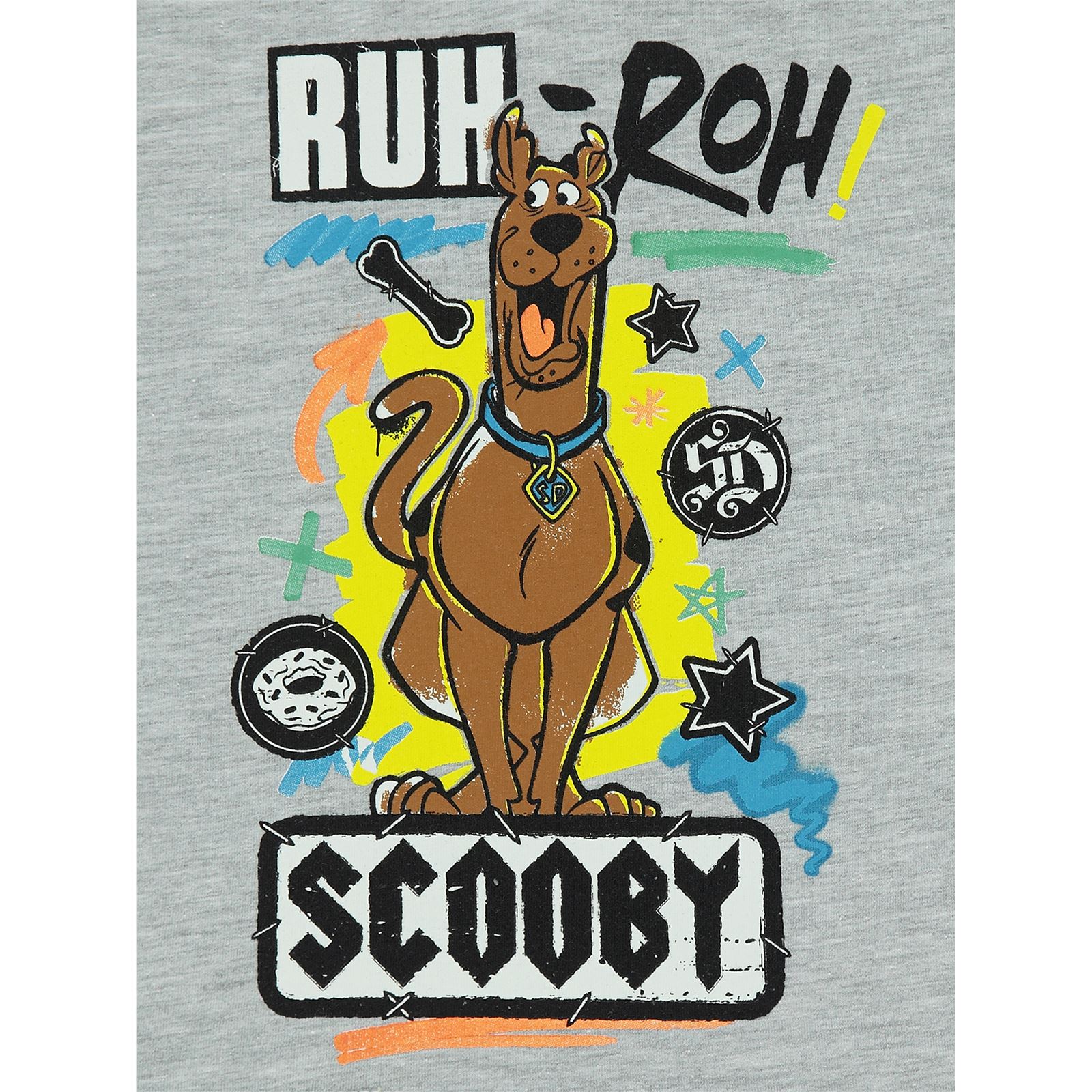 Scooby Doo Erkek Çocuk Tişört 2-5 Yaş Grimelanj