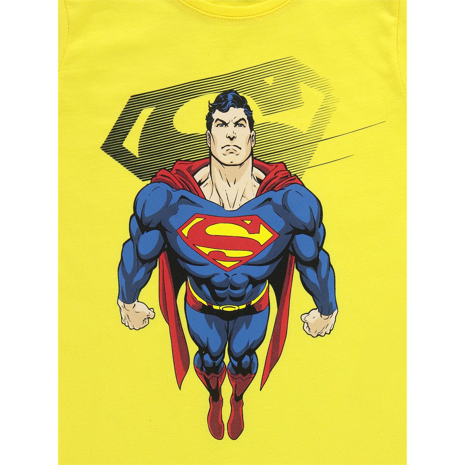 Superman Erkek Çocuk Tişört  6-9 Yaş Sarı