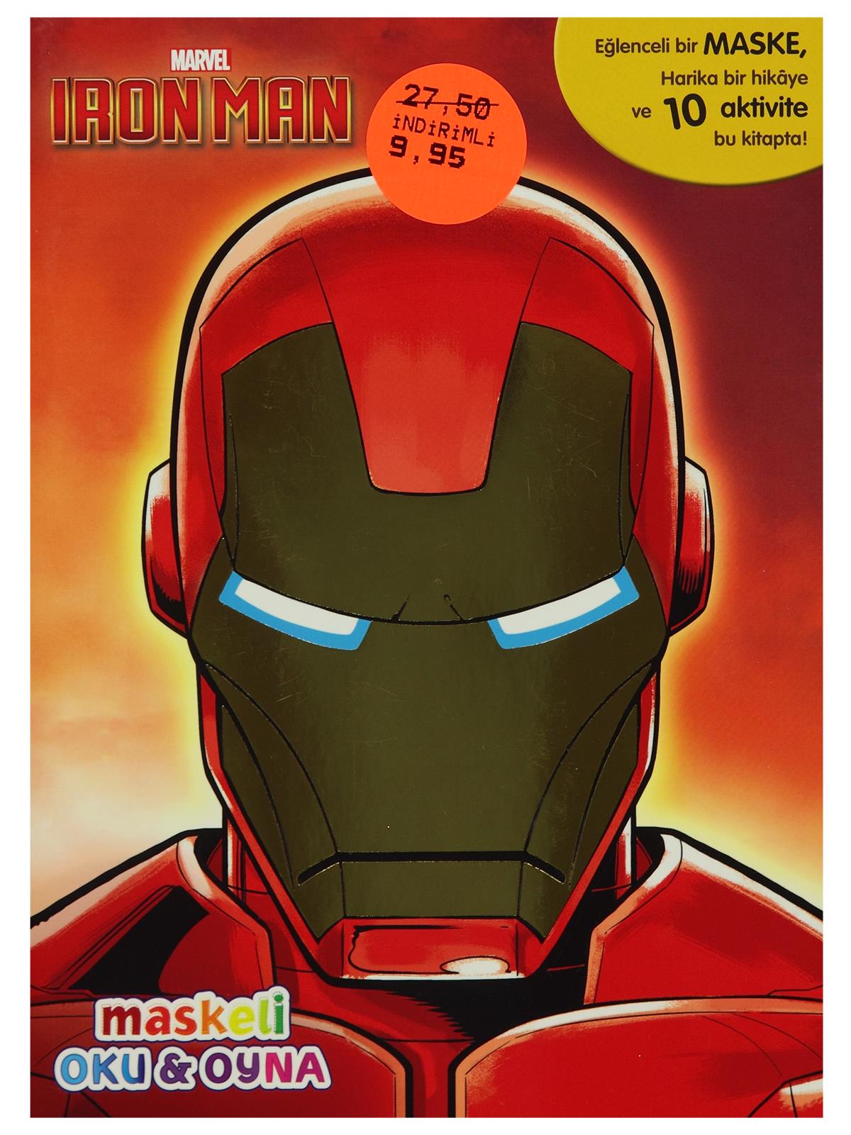 Marvel Iron Man Maskeli Oku& Oyna