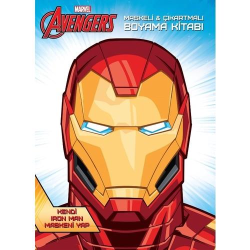 Marvel Avengers Maskeli Ve Çıkartmalı Boyama Kitabı