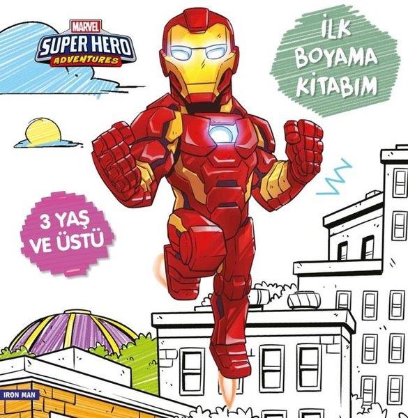 Marvel Süper Hero Iron Man İlk Boyama Kitabım