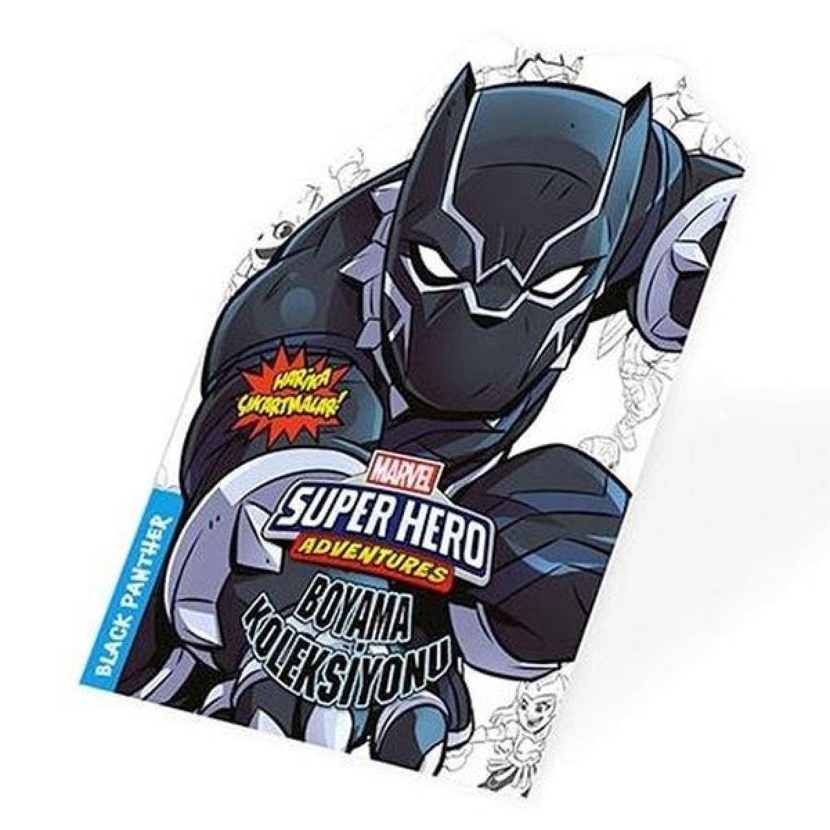 Marvel Süper Kahramanlar Boymama Koleksiyonu - Black Panther