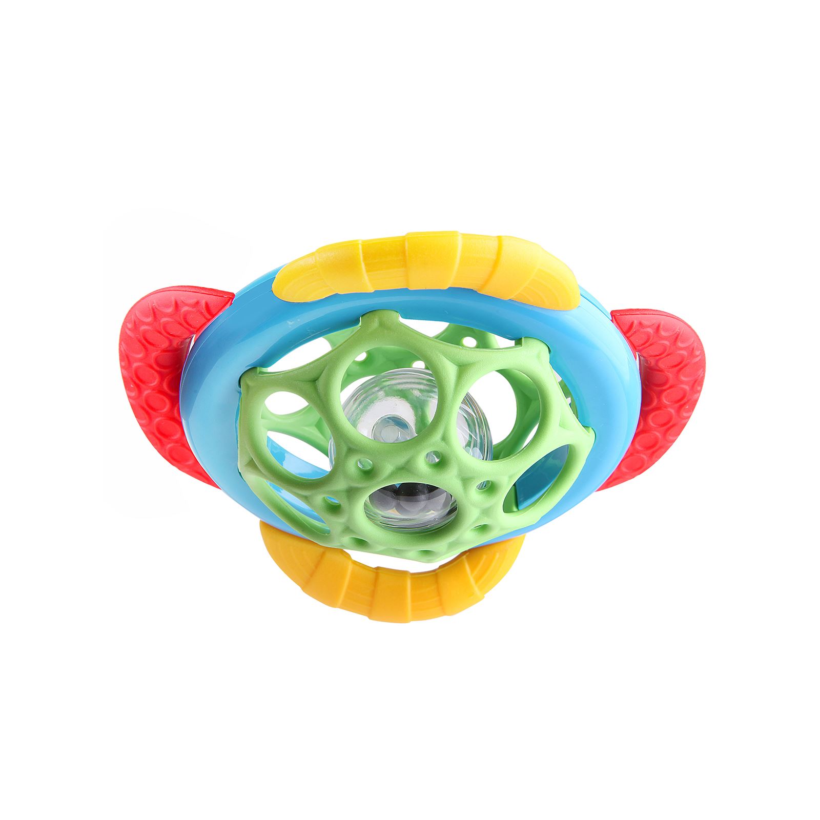 Let's Be Child Ufo Diş Kaşıyıcı & Çıngırak Karışık Renkli