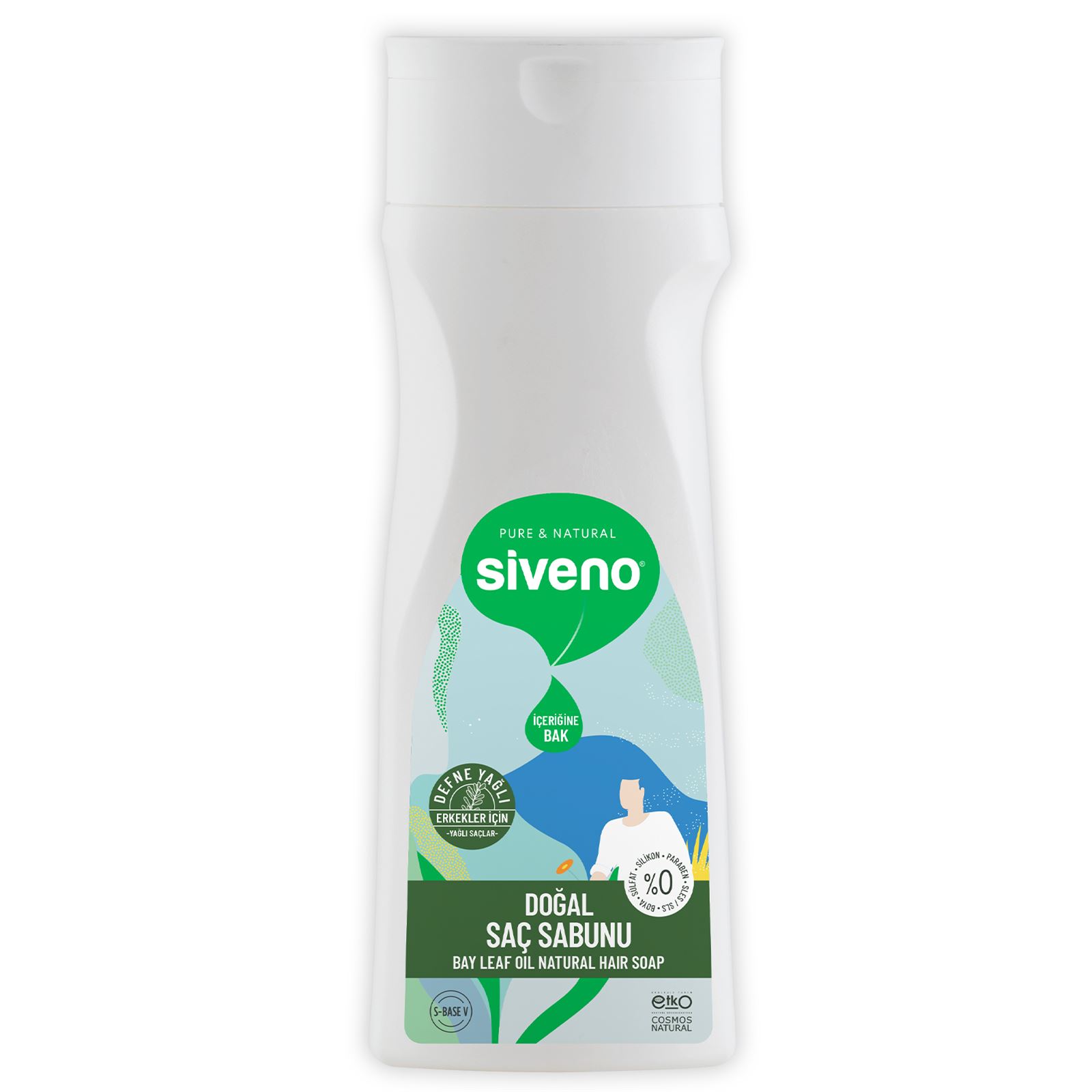 Siveno Defneyağlı Doğal Saç Sabunu 300 ml