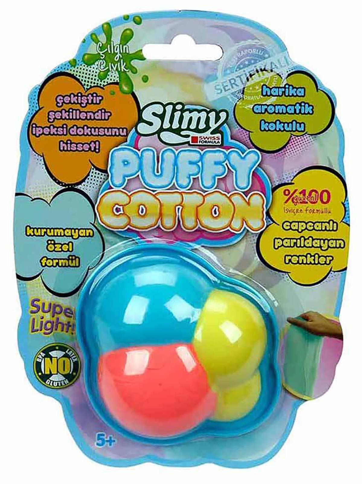 Slimy Puffy Coton Kokulu Slime 16 gr Turuncu