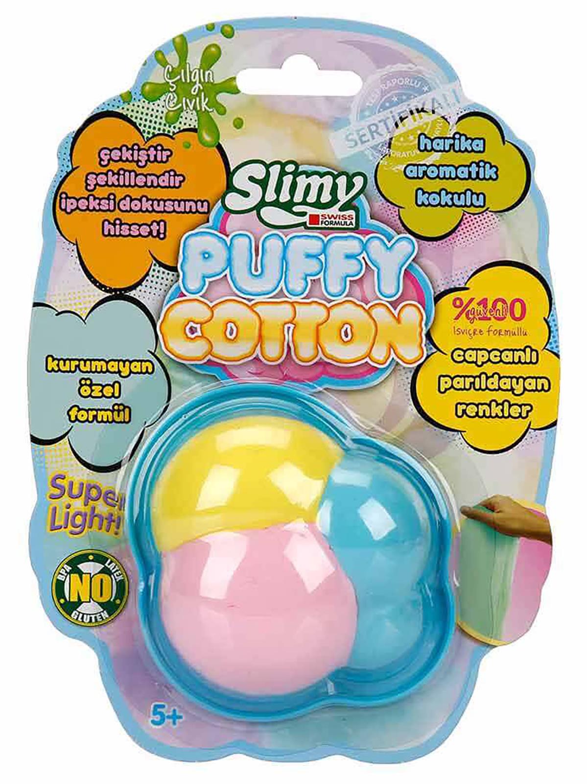 Slimy Puffy Coton Kokulu Slime 16 gr Pembe