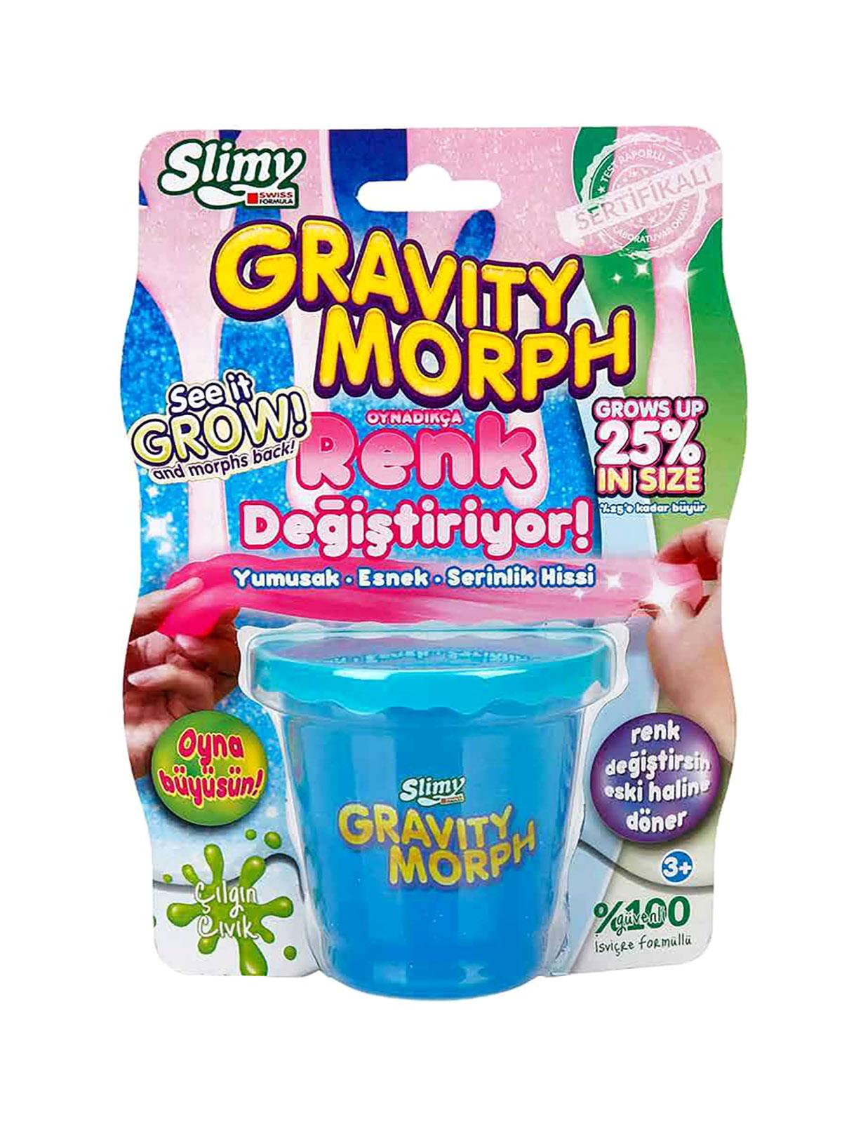 Slimy Gravity Morph Renk Değiştiren Slime 160 gr Mavi