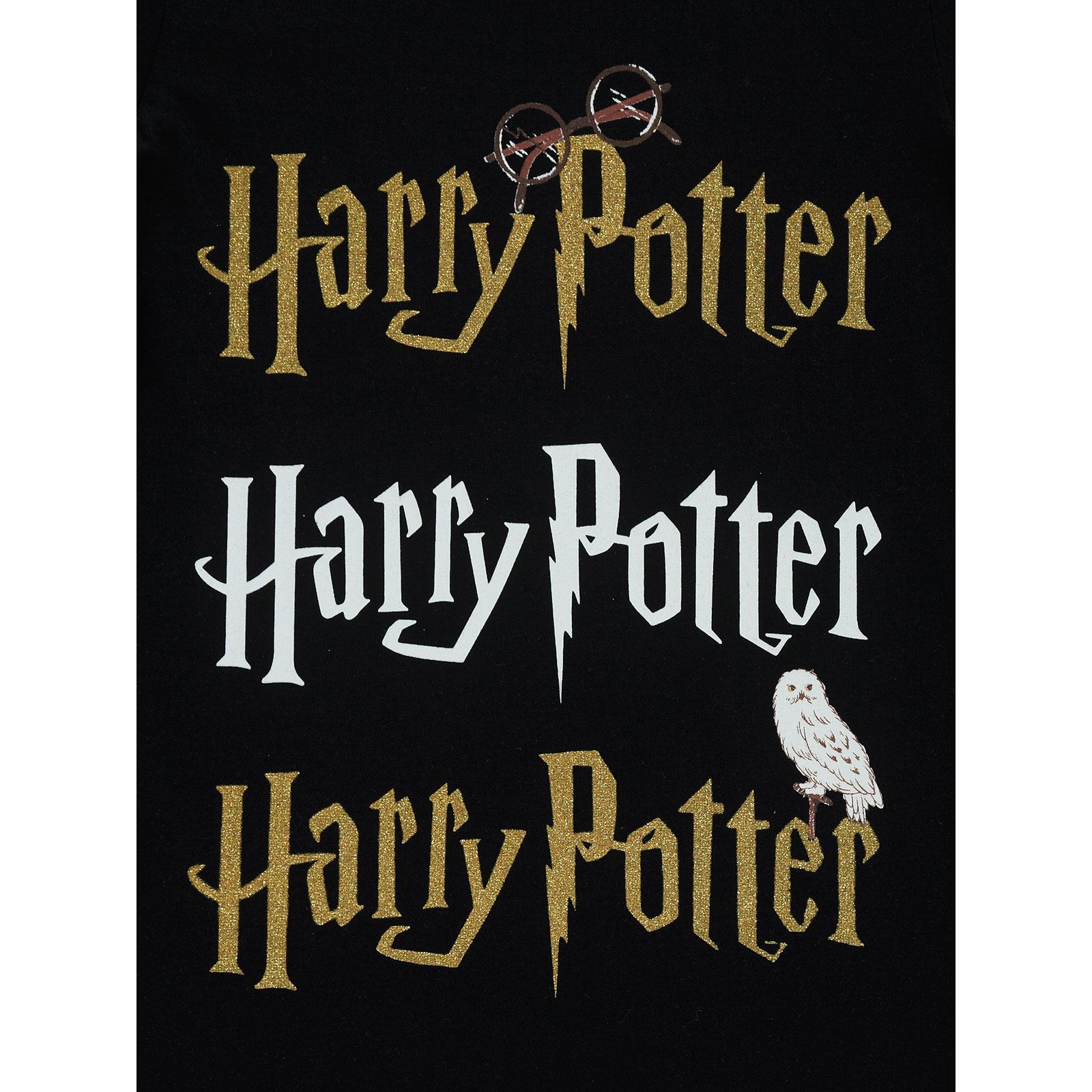 Harry Potter Kız Çocuk Elbise 6-9 Yaş Siyah