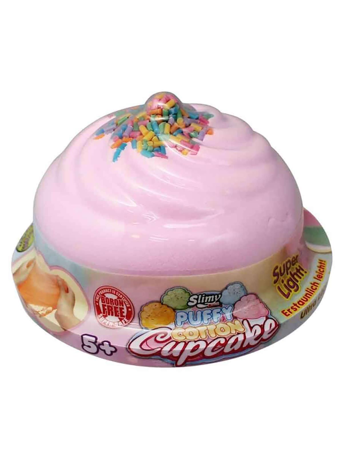 Slimy Puffy Coton Cupecake Slime 22 gr Pembe