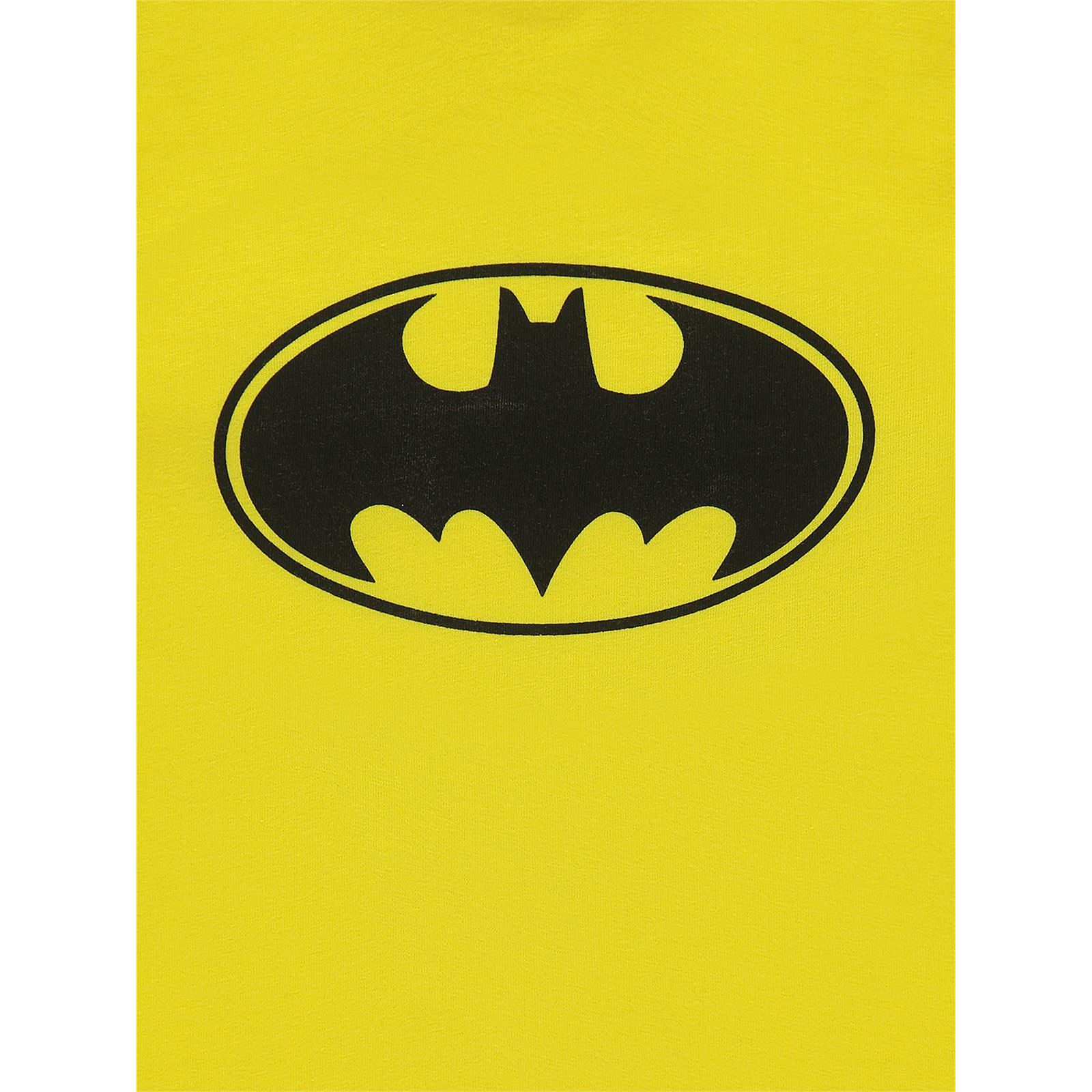 Batman Erkek Çocuk Tişört 2-5 Yaş Sarı