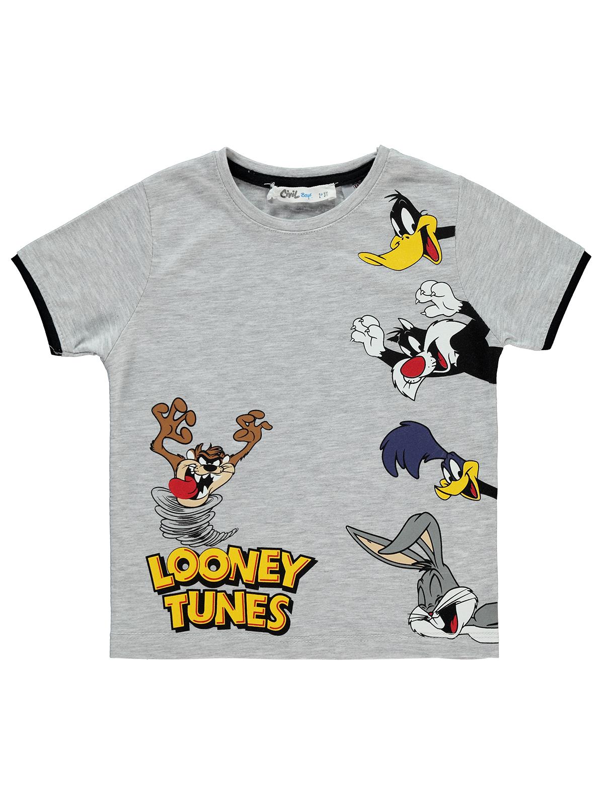 Looney Tunes Erkek Çocuk Tişört 2-5 Yaş Grimelanj