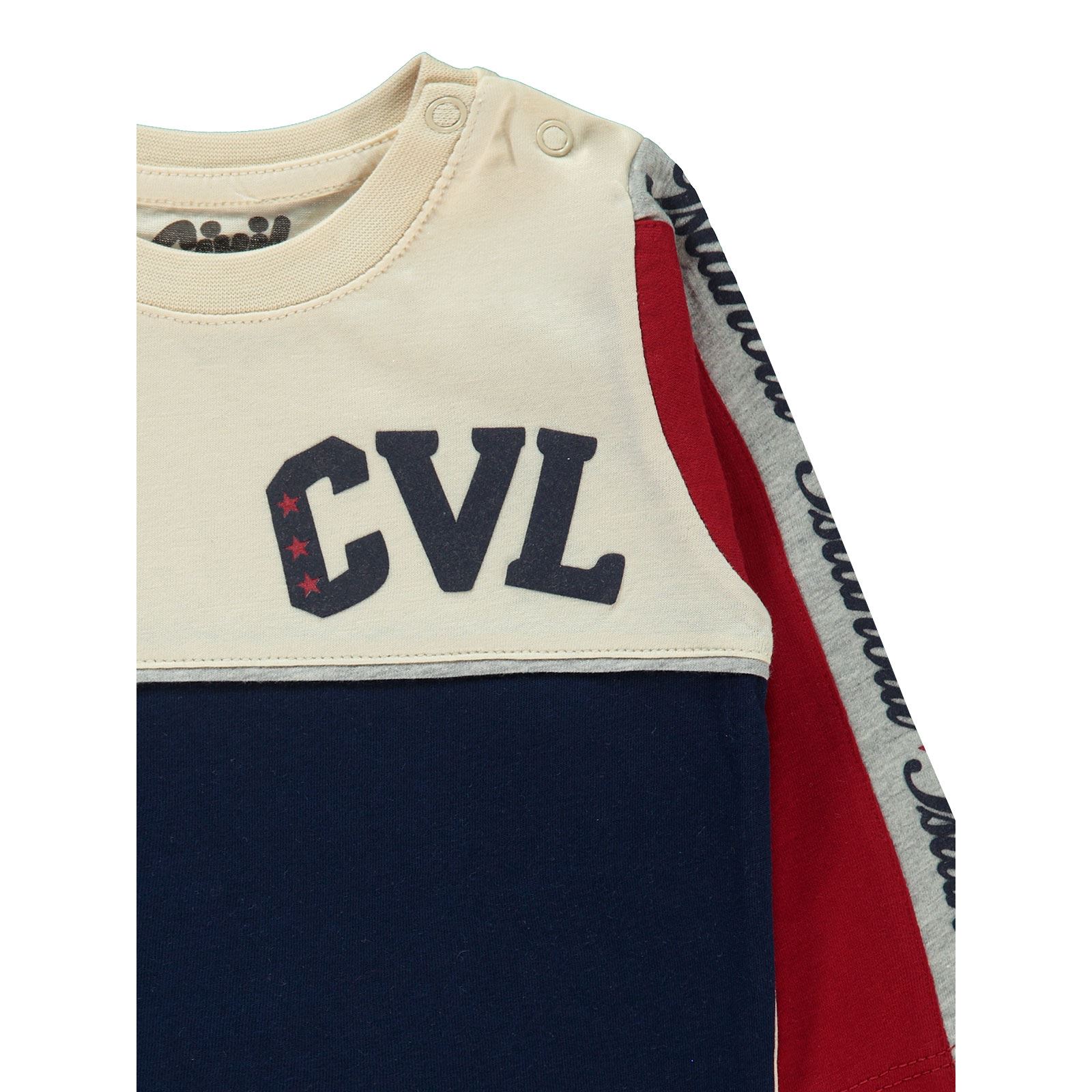 Civil Baby Erkek Bebek Sweatshirt 6-18 Ay Kırmızı