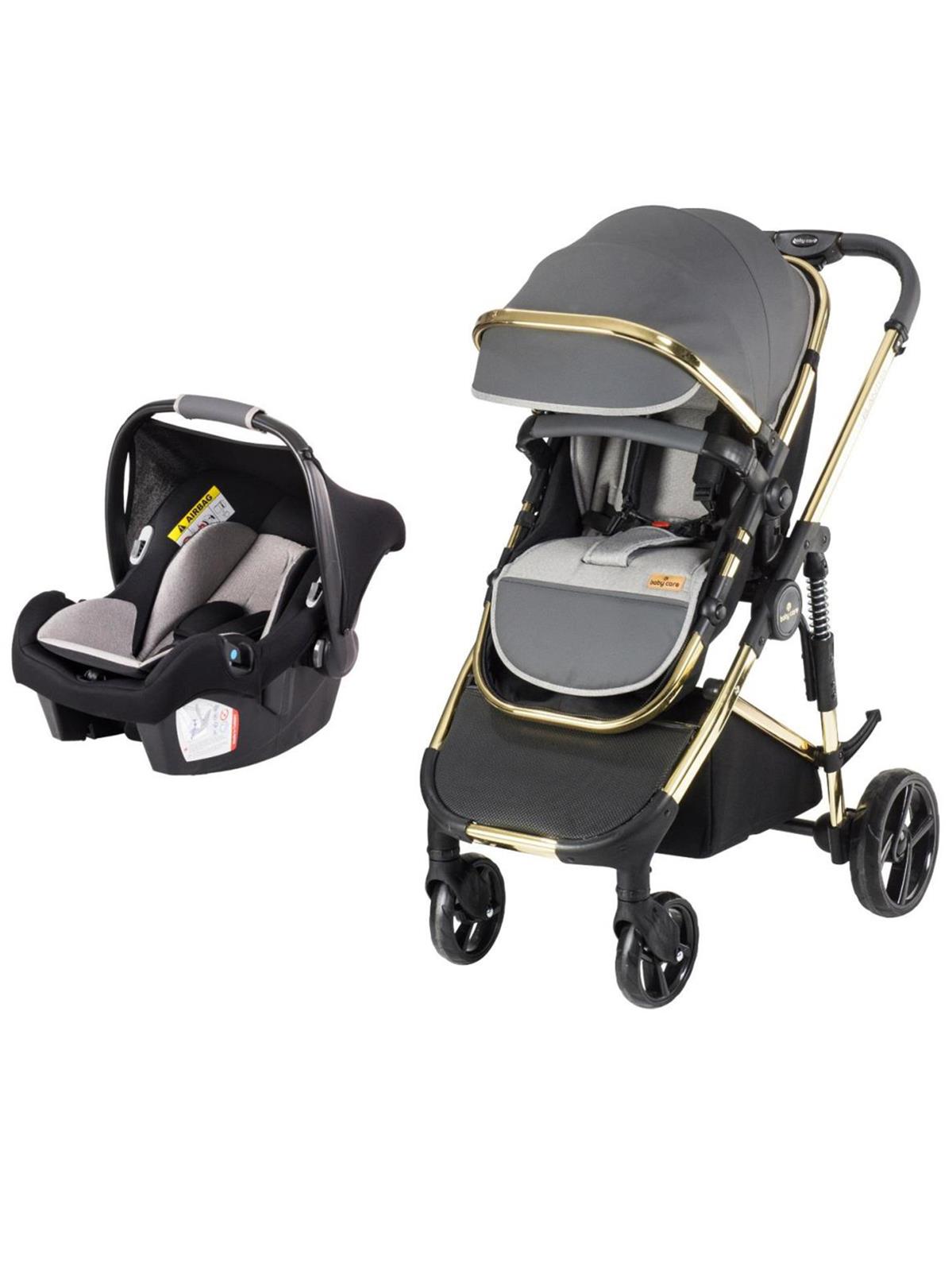 BabyCare Elantra Premium Travel Puset Sistem Bebek Arabası Gri