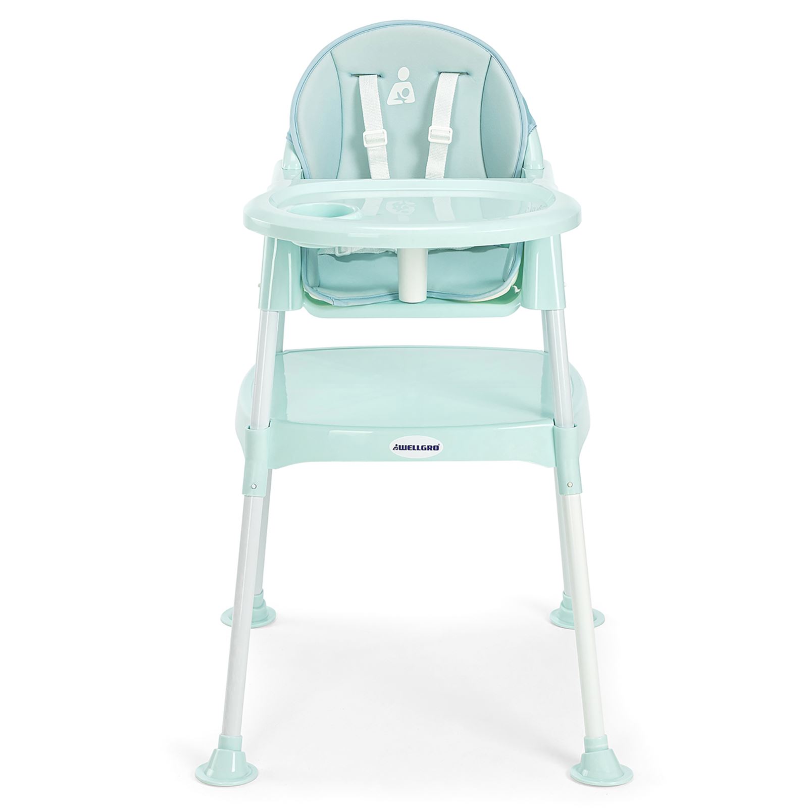 Wellgro Pretty 3 in1 Çalışma Masalı Mama Sandalyesi Mint Yeşili
