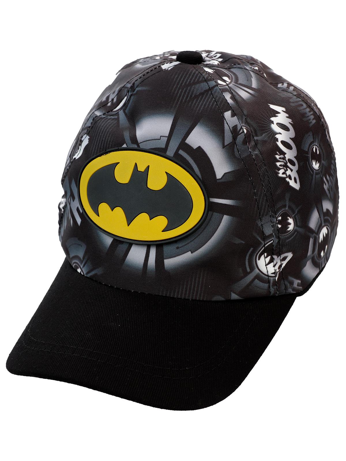 Batman Erkek Çocuk Kep Şapka 6-9 Yaş Siyah