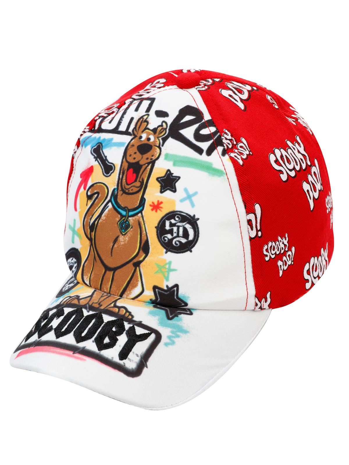Scooby Doo Erkek Çocuk Kep Şapka 6-9 Yaş  Kırmızı