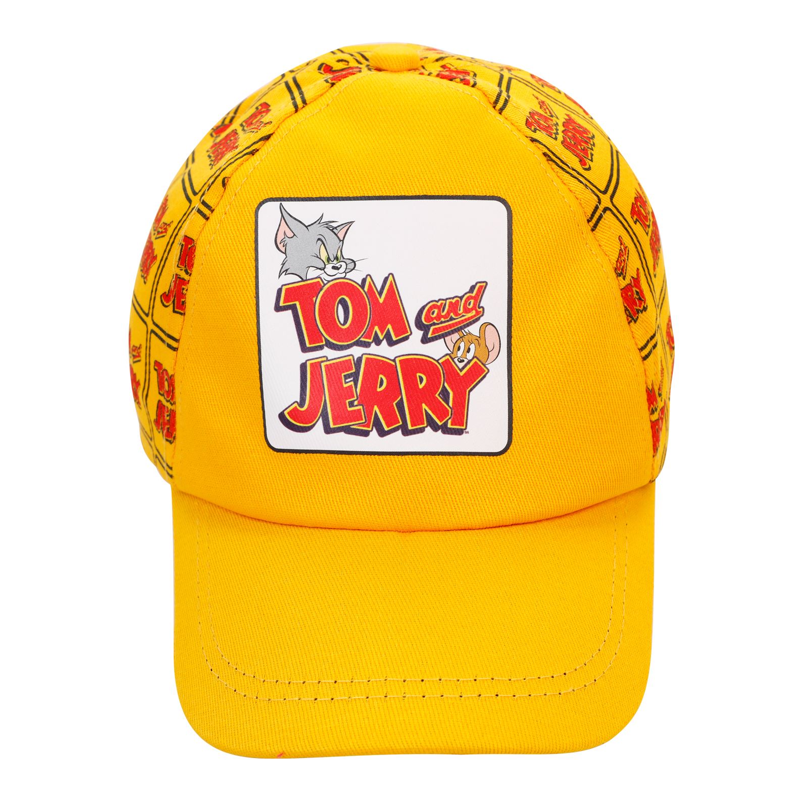 Tom And Jerry Erkek Çocuk Kep Şapka 6-9 Yaş Hardal