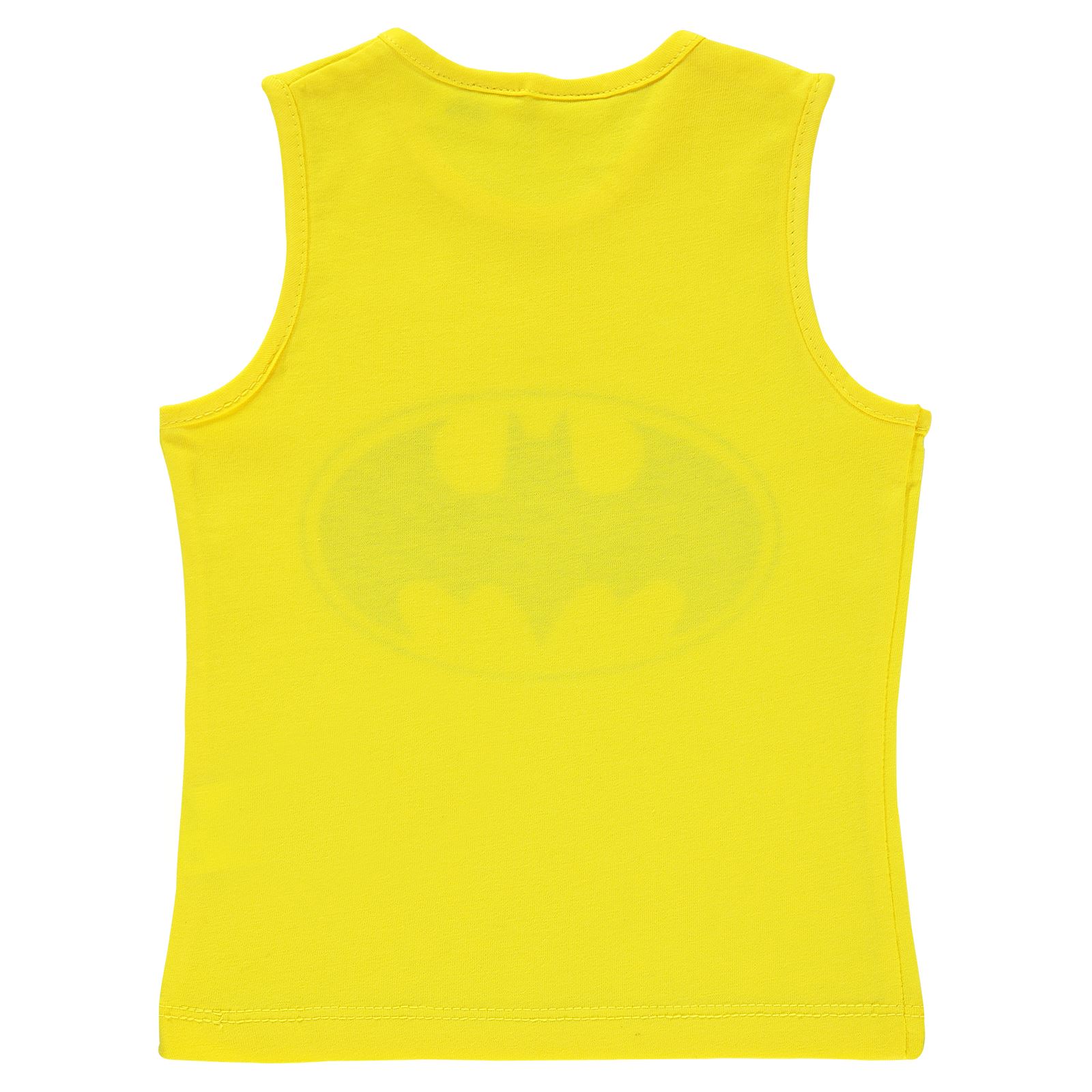 Batman Erkek Bebek Tişört 6-18 Ay Sarı