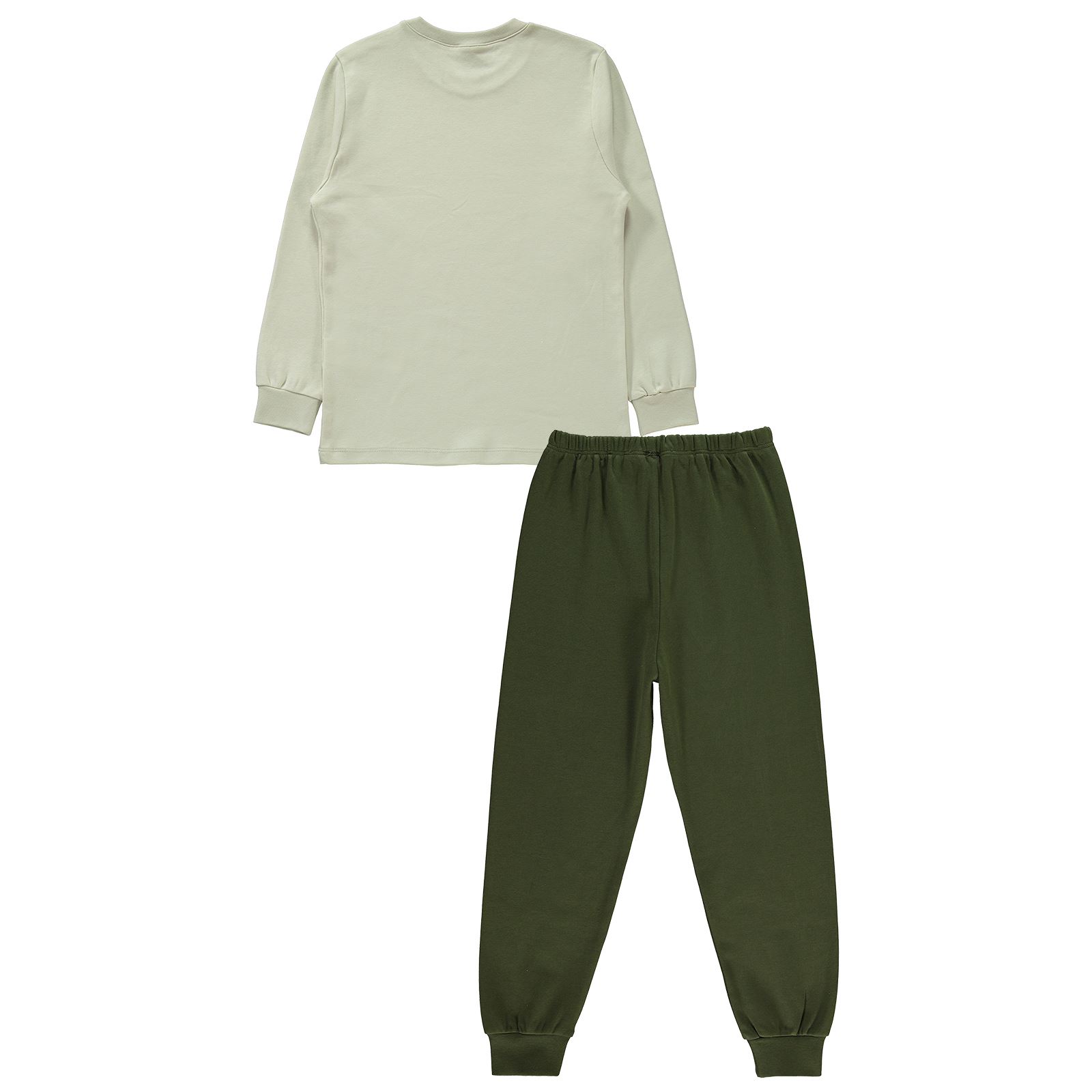 Civil Boys Erkek Çocuk Pijama Takımı 6-9 Yaş Taş Rengi