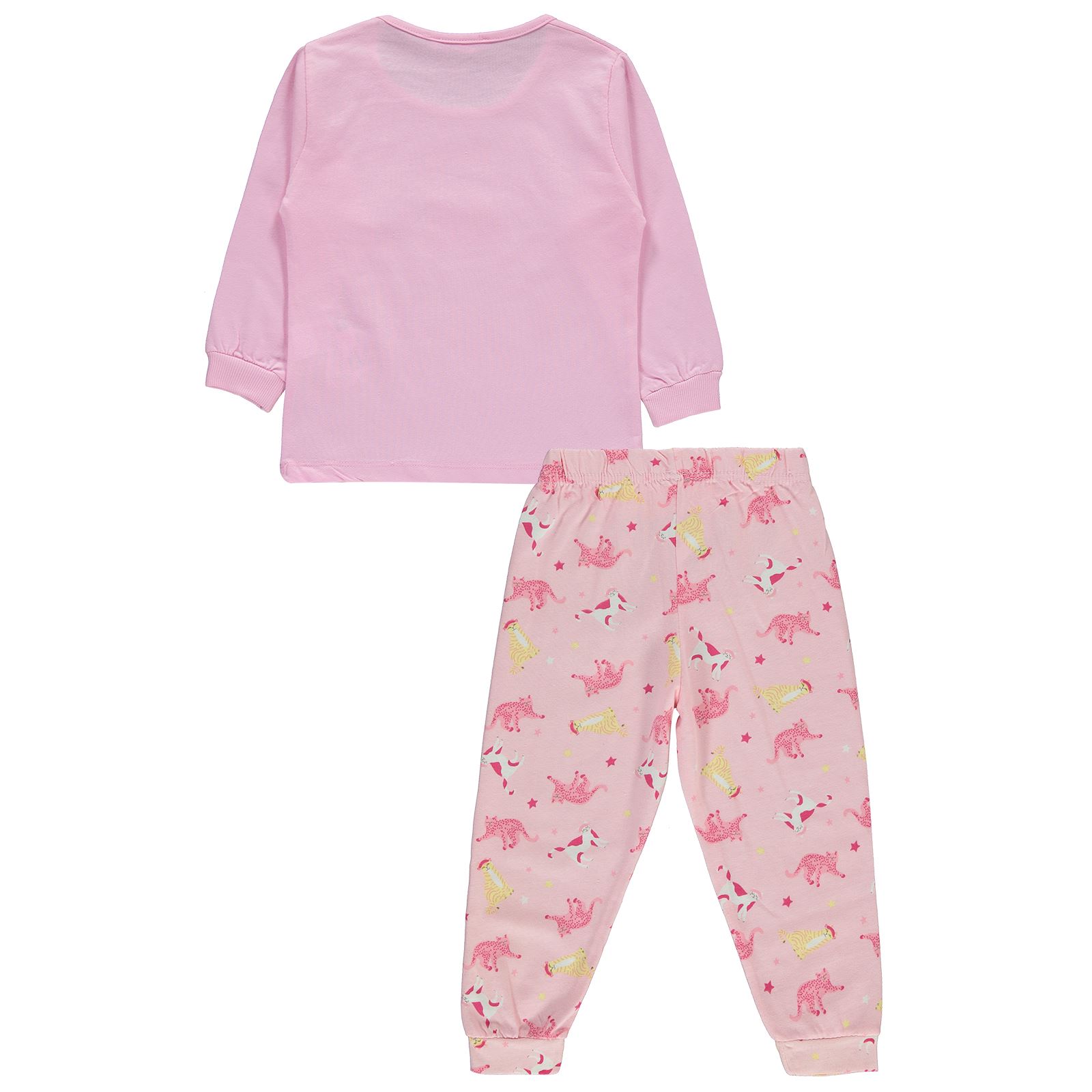 Civil Girls Kız çocuk Pijama Takımı 2-5 Yaş Pembe