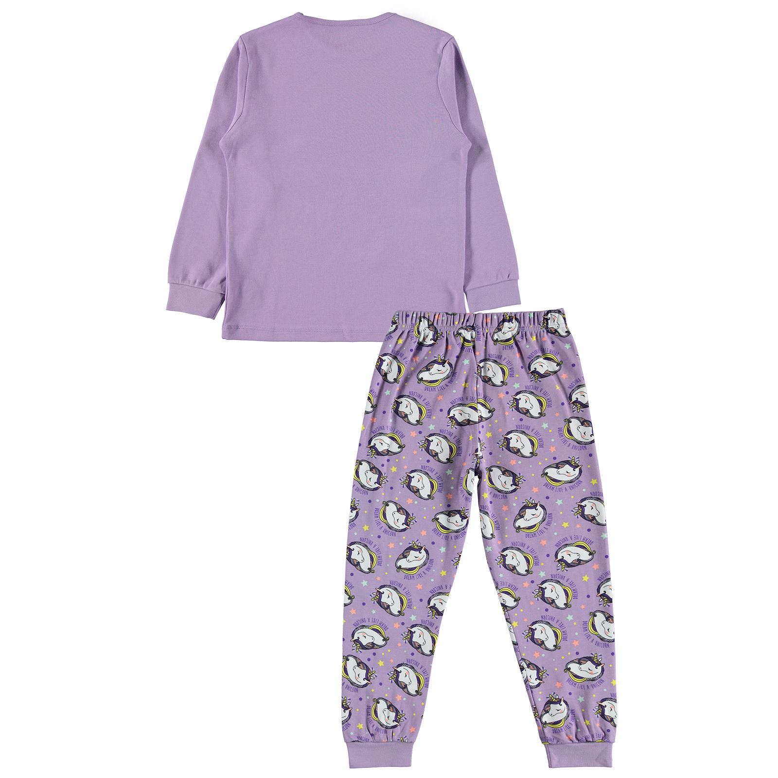 Civil Girls Kız Çocuk Pijama Takımı 10-13 Yaş  Lila