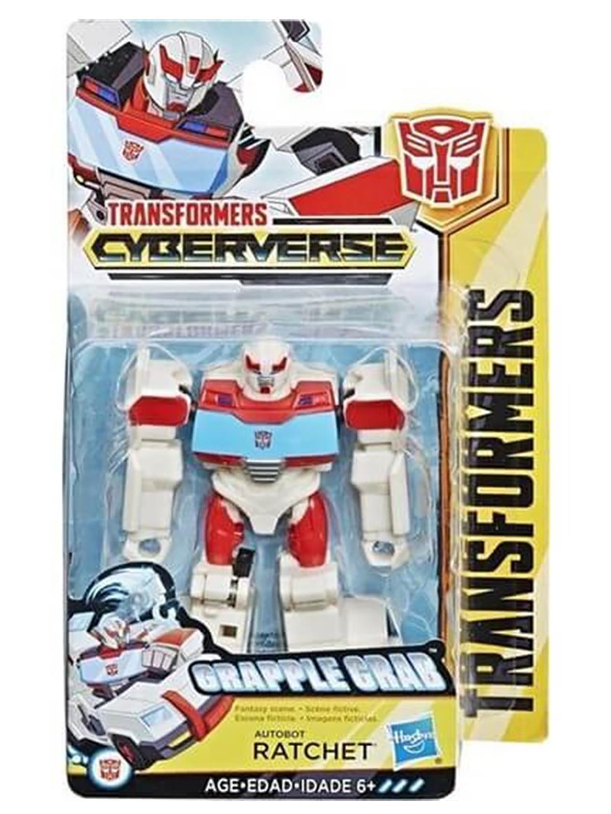 Transformers Cyberverse Küçük Figür Ratchet Beyaz