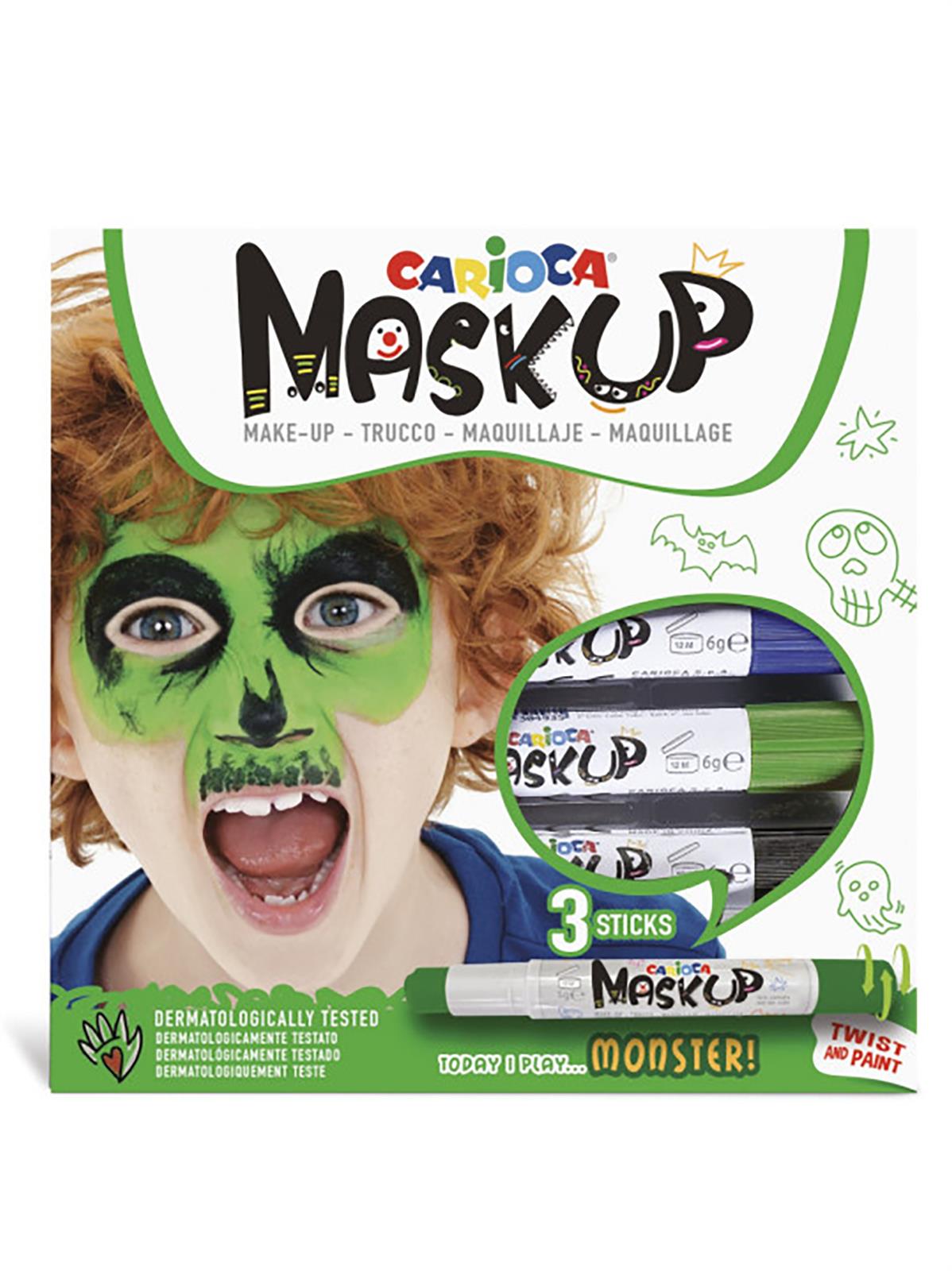Carioca Mask Up Yüz Boyası – Canavarlar (3 Renk)
