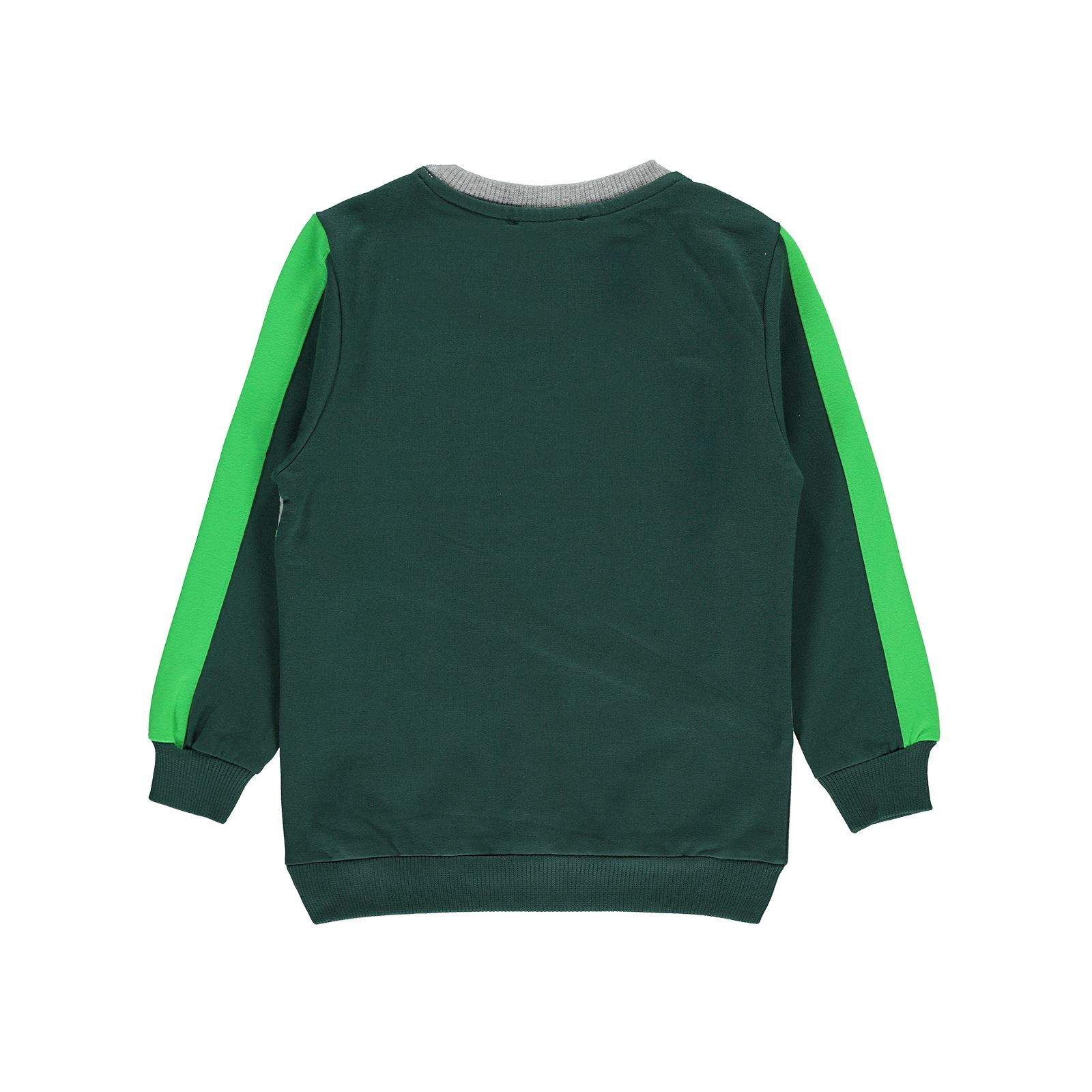 Civil Boys Erkek Çocuk Sweatshirt 2-5 Yaş Yeşil