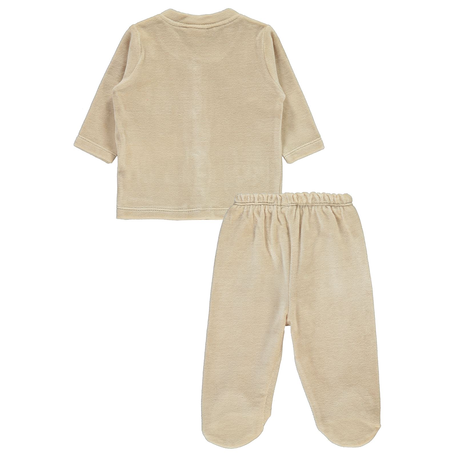 Civil Baby Erkek Bebek Pijama Takımı 3-9 Ay Kahverengi