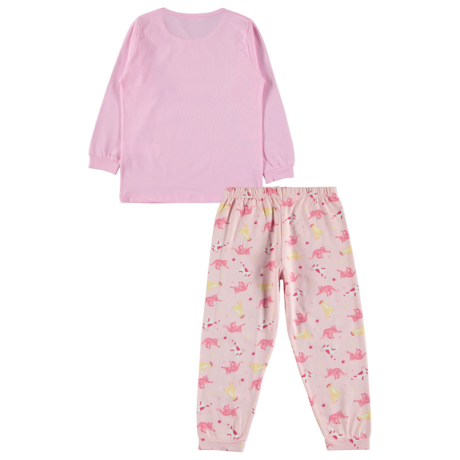 Civil Girls Kız Çocuk Pijama Takımı 10-13 Yaş Şeker Pembesi