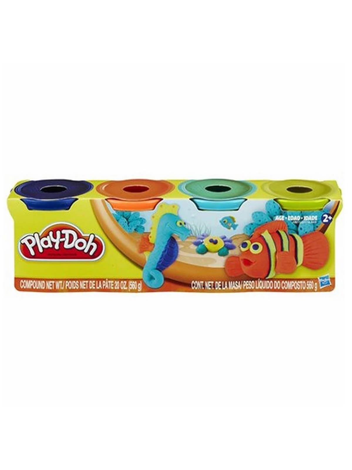 Play-Doh Oyun Hamuru 4'lü Karışık Renkli