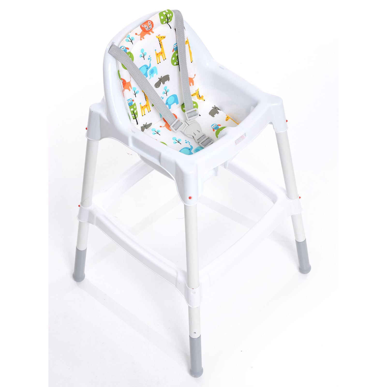 Safemom Extra Soft Mama Sandalyesi Minderi Sevimli Hayvanlar Beyaz