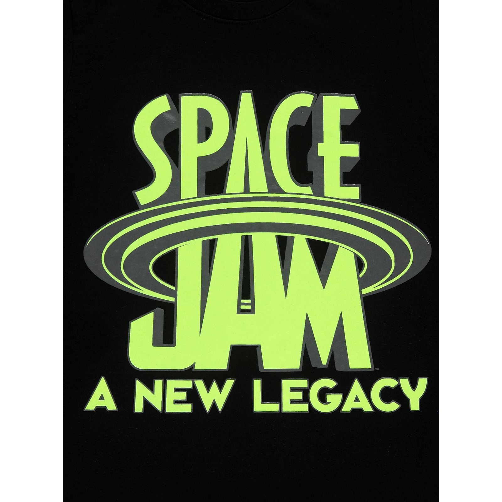 Space Jam Erkek Çocuk Tişört 6-9 Yaş Siyah