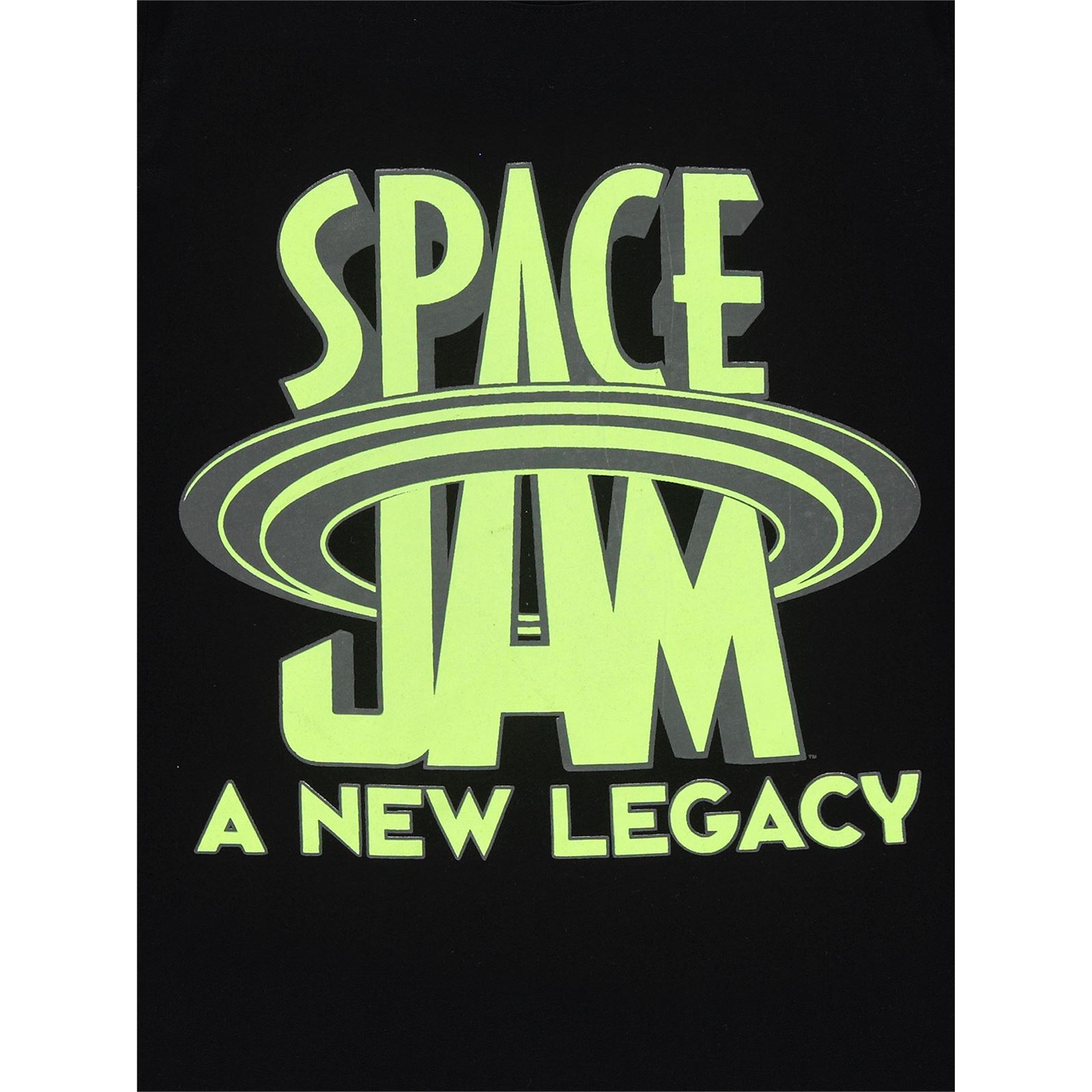 Space Jam Erkek Çocuk Tişört 10-13 Yaş Siyah