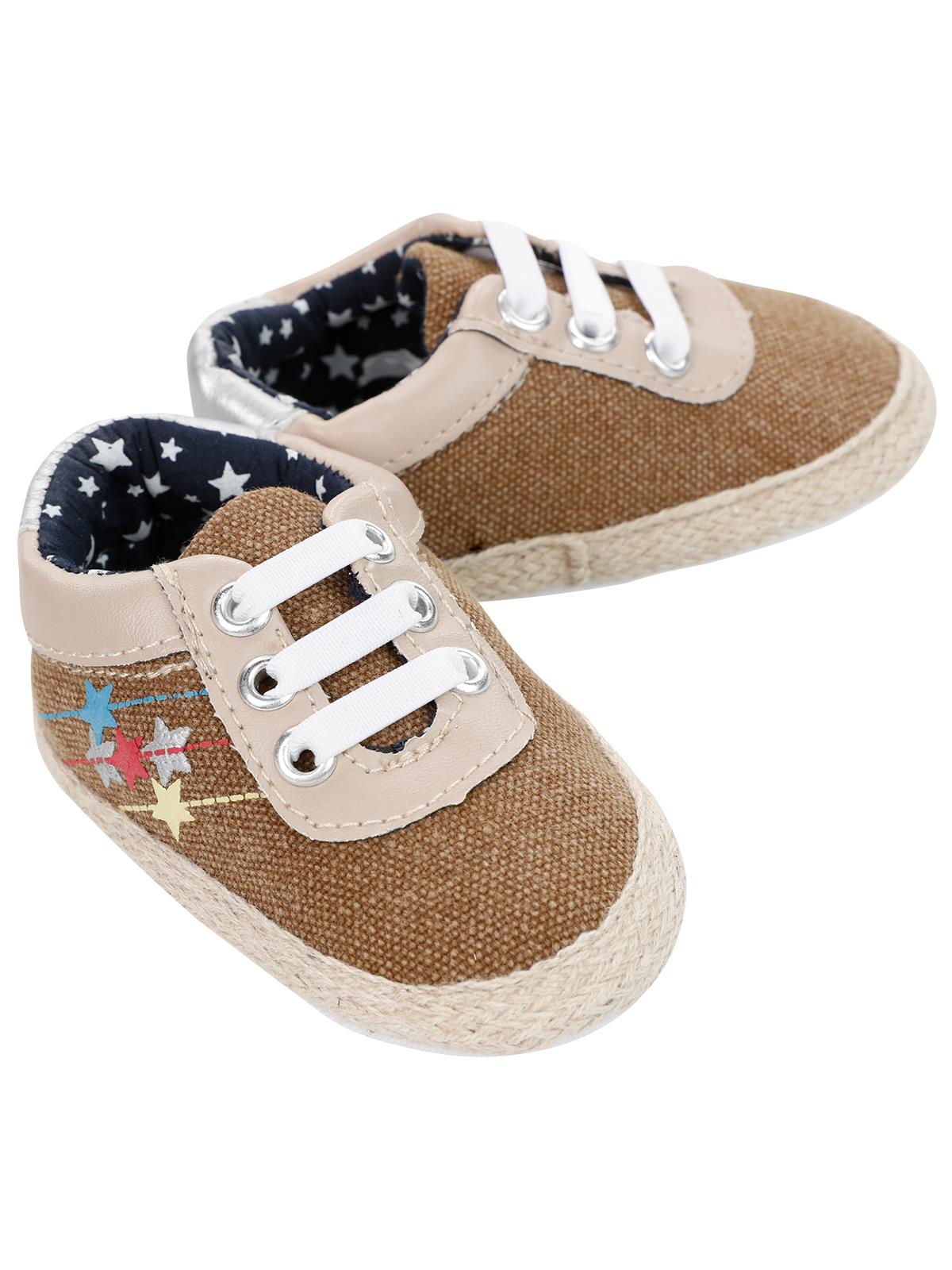 Civil Baby Erkek Bebek Patik Ayakkabı 18-20 Numara Kahverengi