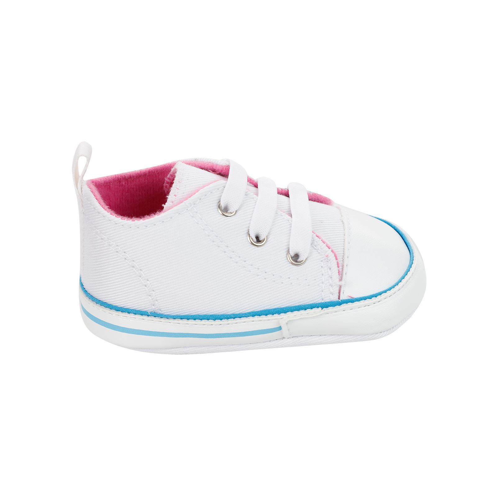 Civil Baby Kız Bebek Patik Ayakkabı 18-20 Numara Beyaz