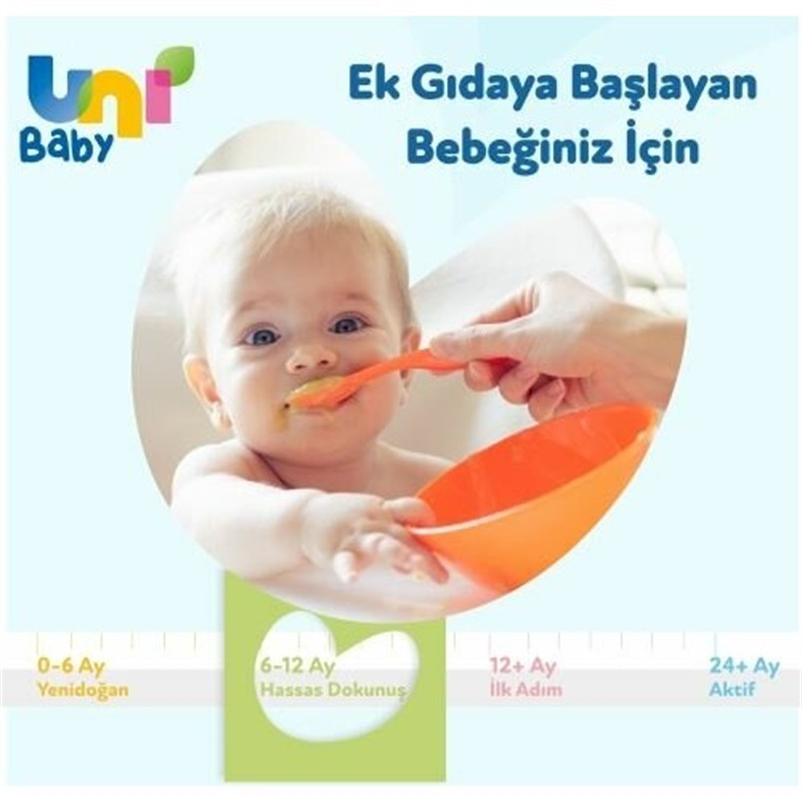 Uni Baby Hassas Dokunuş Islak Mendil 24'lü 1248 Yaprak