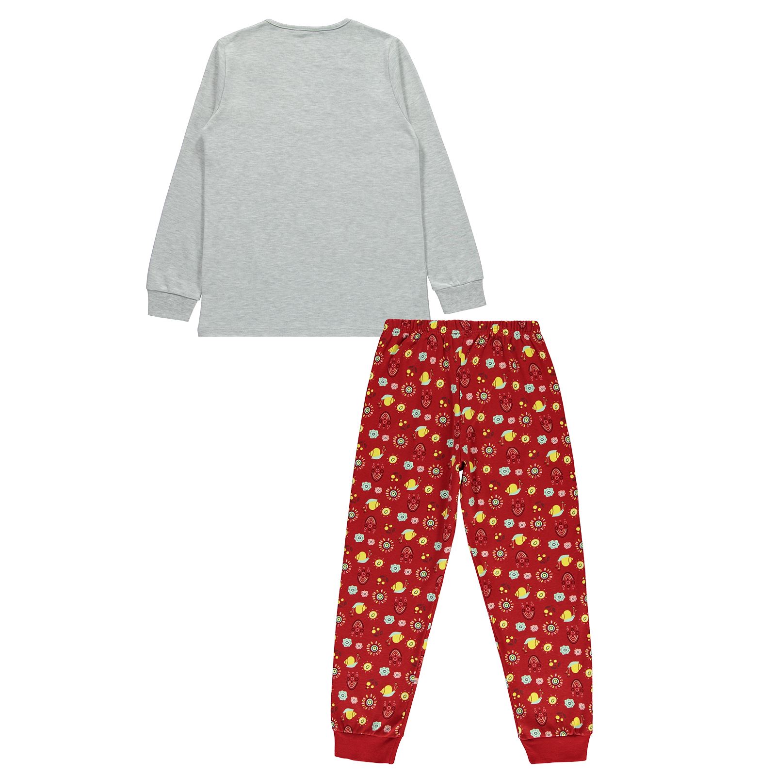 Civil Girls Kız Çocuk Pijama Takımı 10-13 Yaş Kırmızı