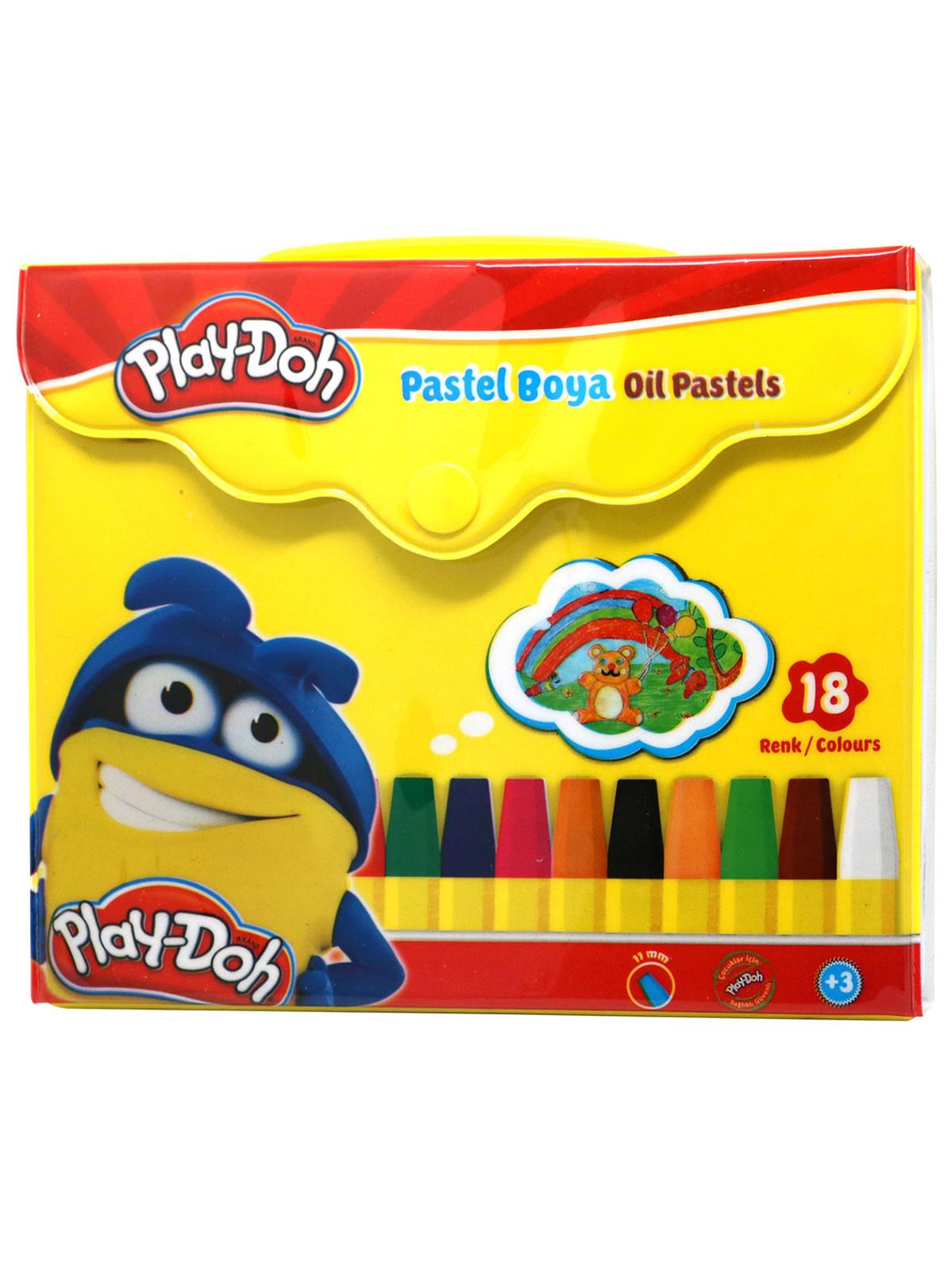 Play-Doh Pastel Boya Cantalı 18 Renk